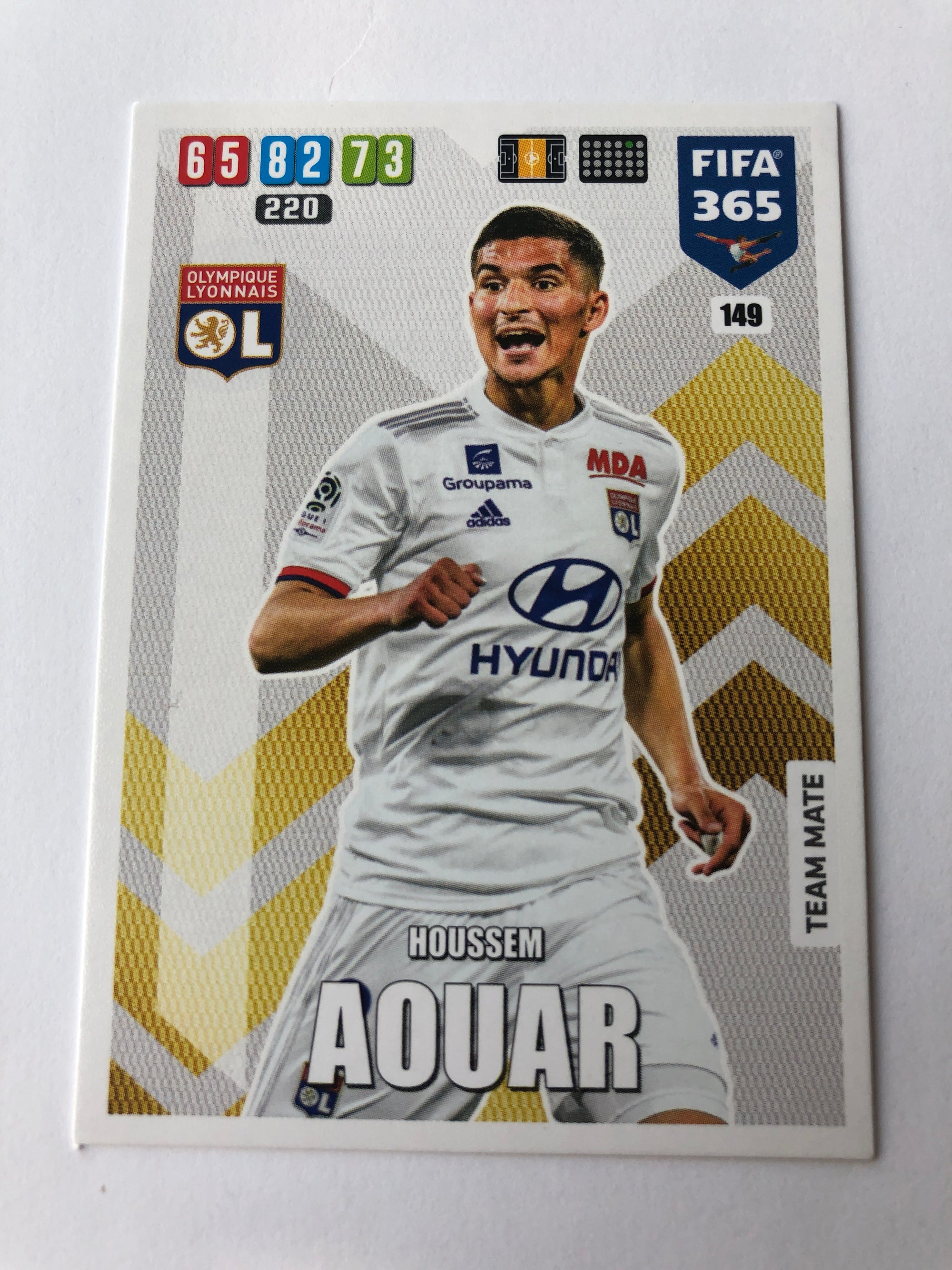 149. HOUSSEM AOUAR - OLYMPIQUE LYONNAIS - TEAM MATE