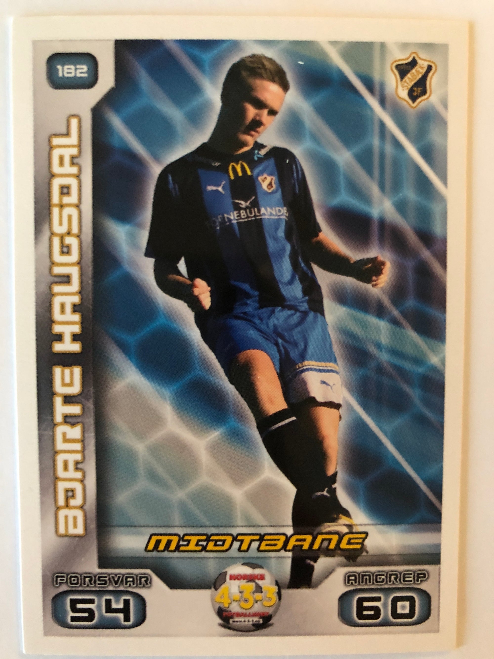 182. BJARTE HAUGSDAL - STABÆK IF