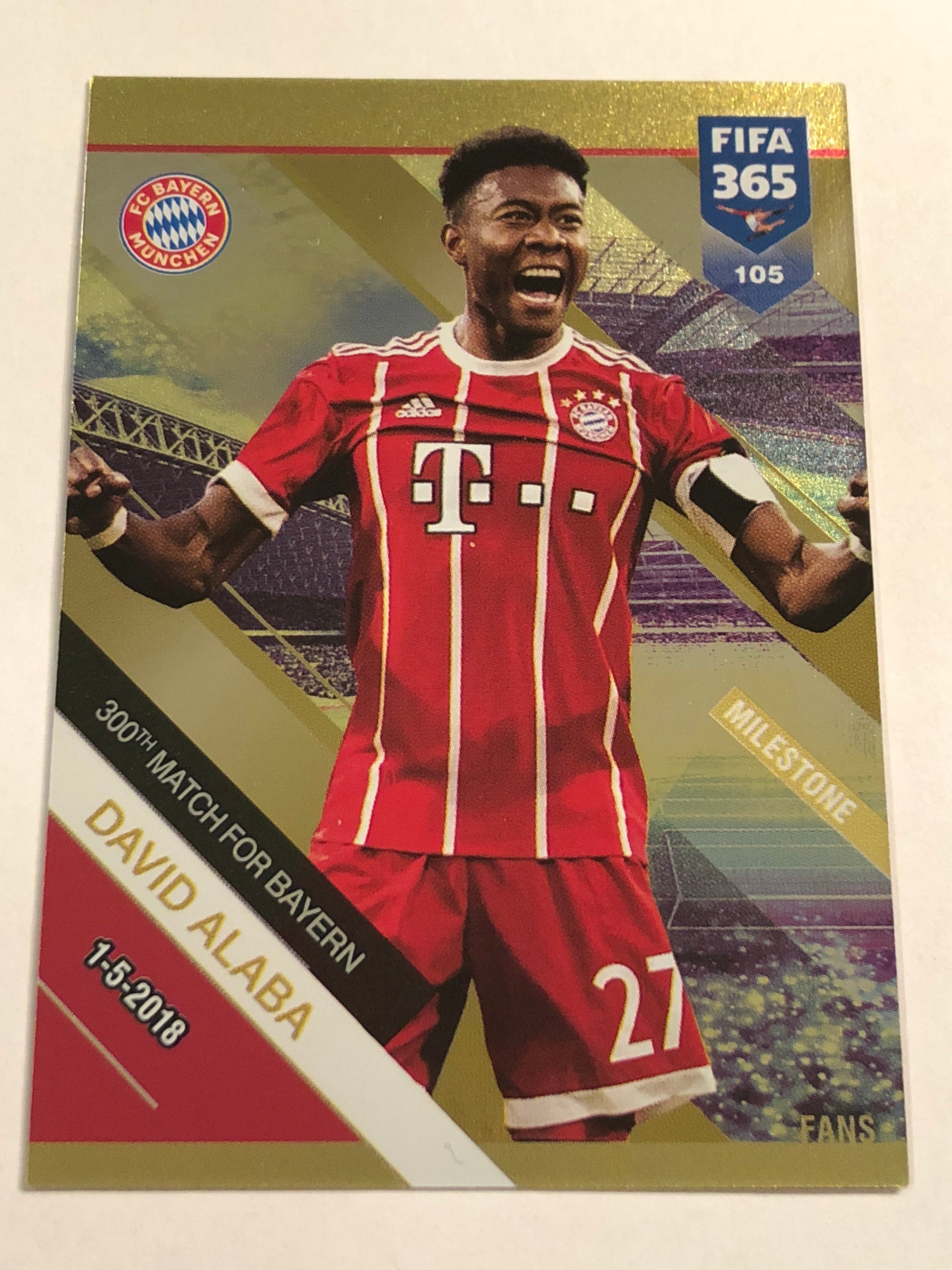 105. 300TH MATCH FOR BAYERN MÜNCHEN - DAVID ALABA - MILESTONE