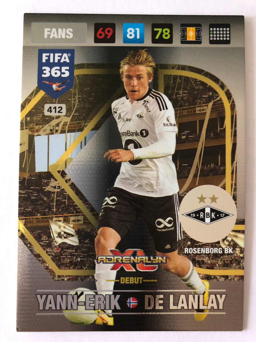 412. YANN-ERIK DE LANLAY - ROSENBORG BK - FANS - DEBUT