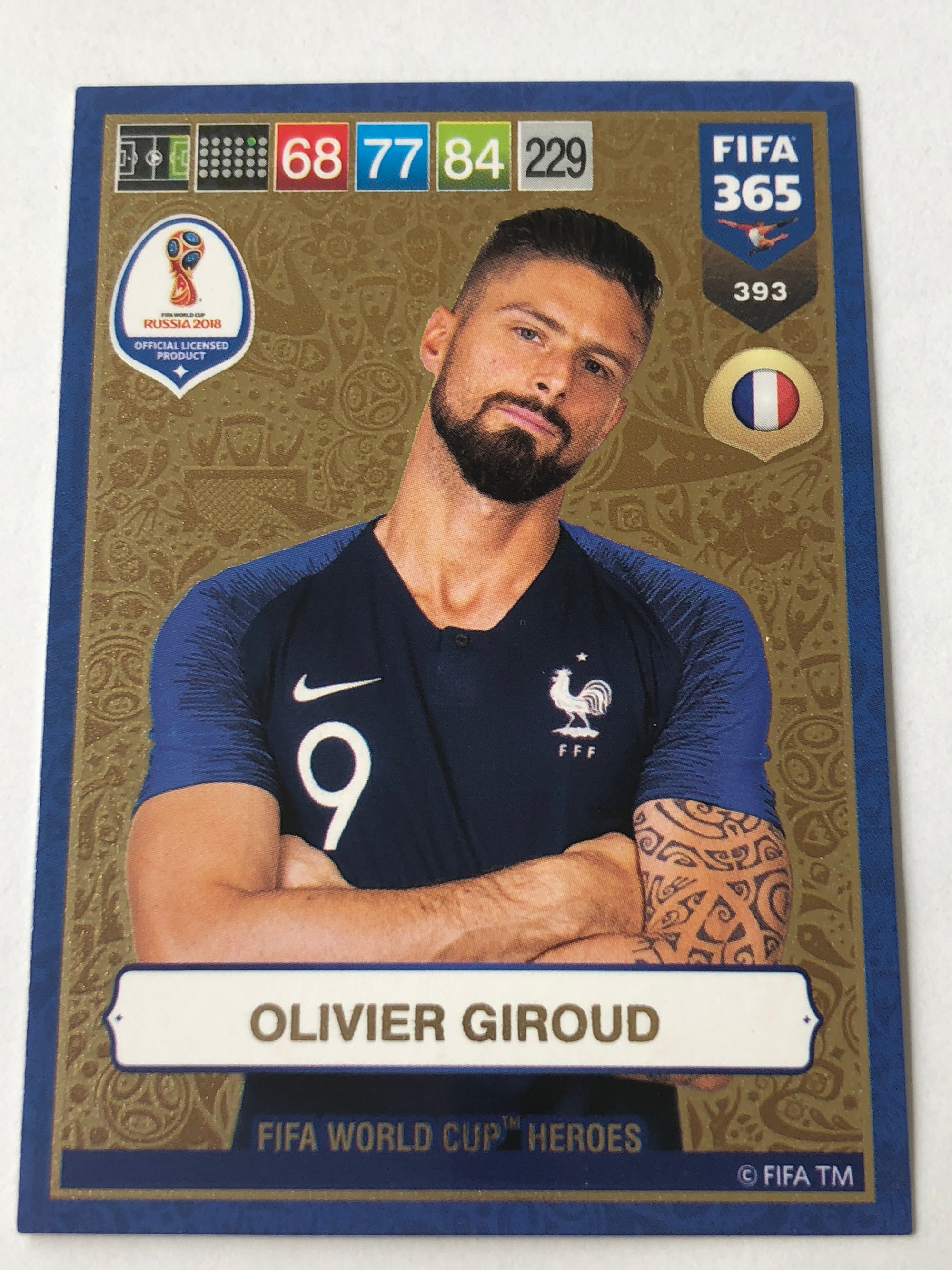 393. OLIVIER GIROUD - FRANKRIKE - FIFA WORLD CUP HEROS