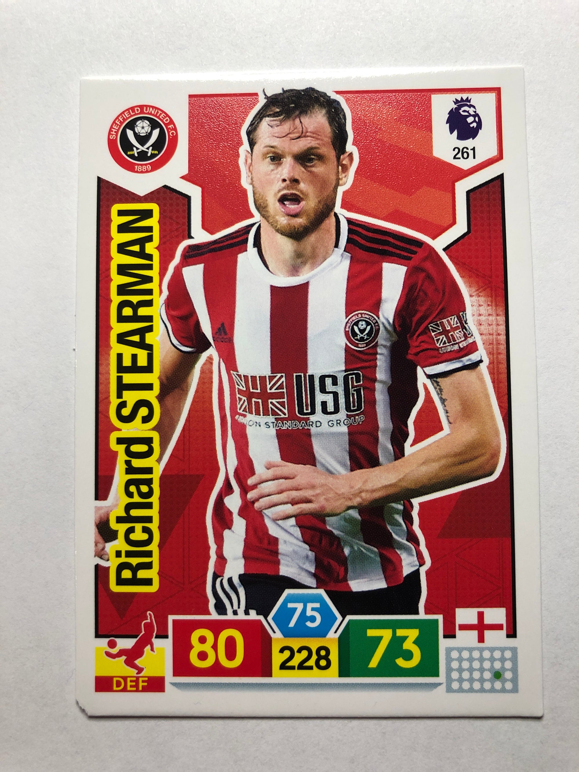 261. RICHARD STEARMAN - SHEFFIELD UNITED