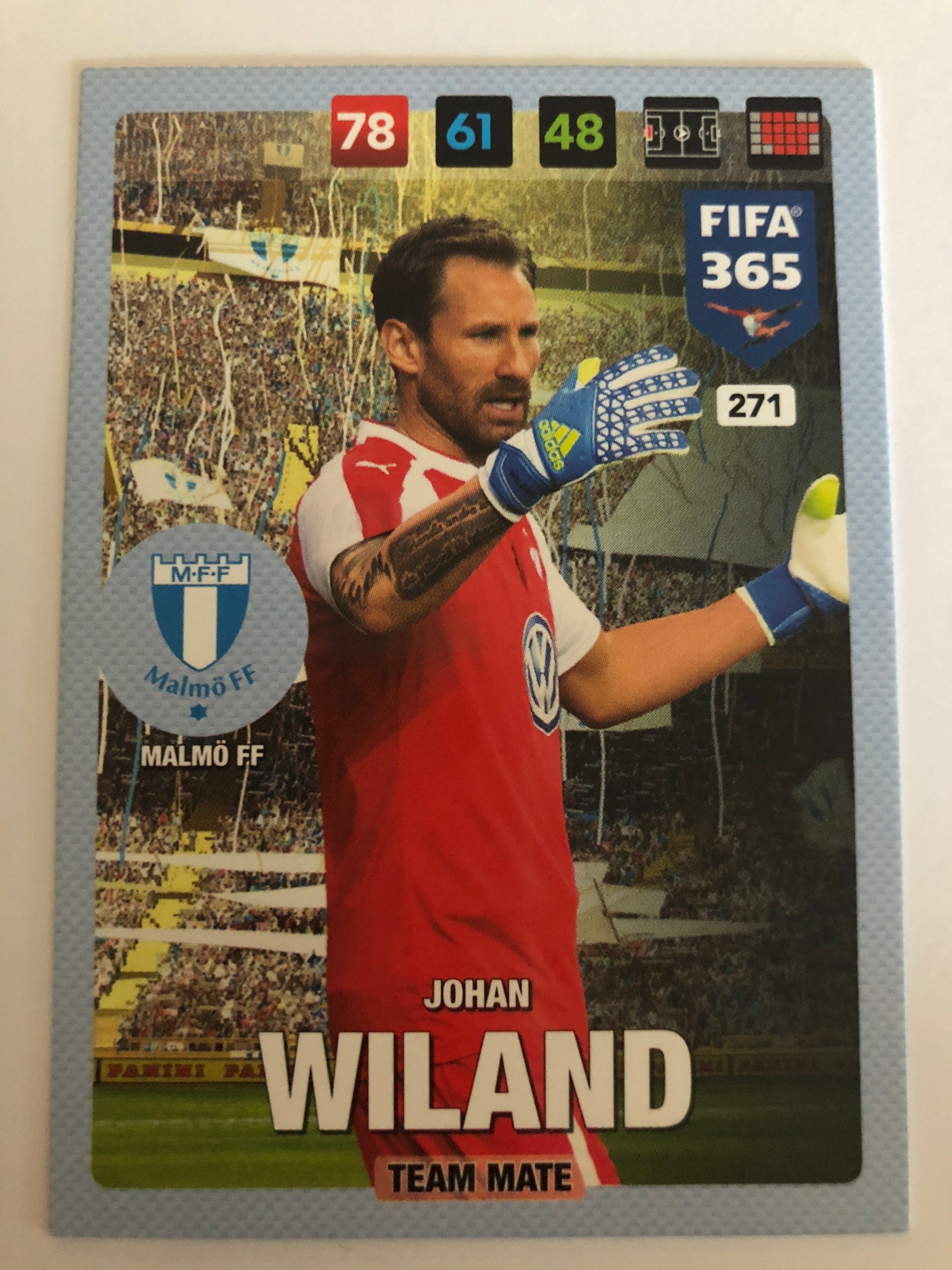 271. JOHAN WILAND - MALMÖ FF - TEAM MATE