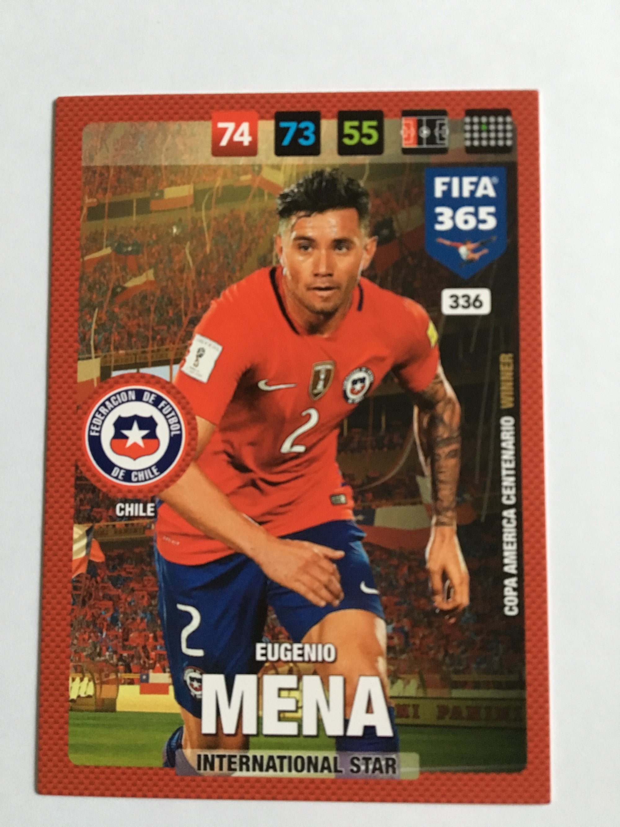 336. EUGENIO MENA - CHILE - INTERNATIONAL STAR
