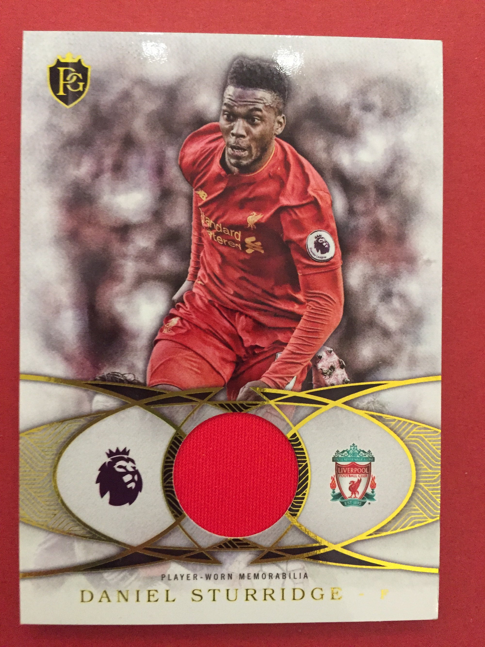 DANIEL STURRIDGE - LIVERPOOL - PLAYER WORN MEMORABILIA