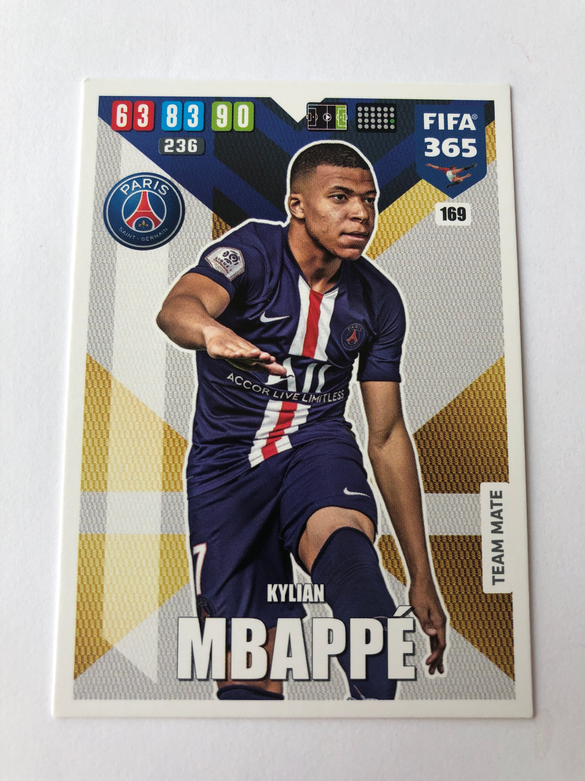 169. KYLIAN MBAPPE - PARIS SAINT-GERMAIN - TEAM MATE
