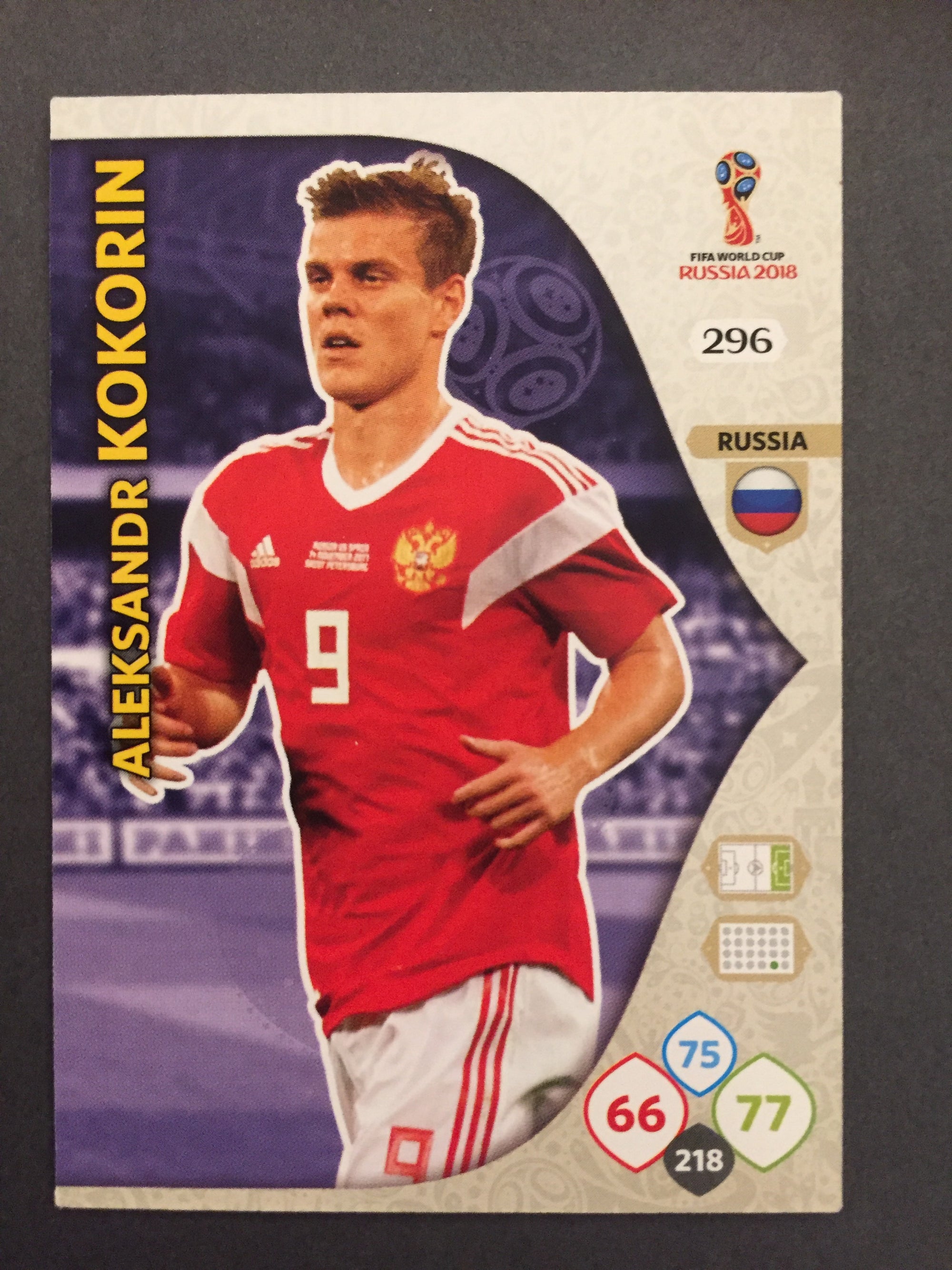 296. ALEKSANDR KOKORIN - RUSSIA