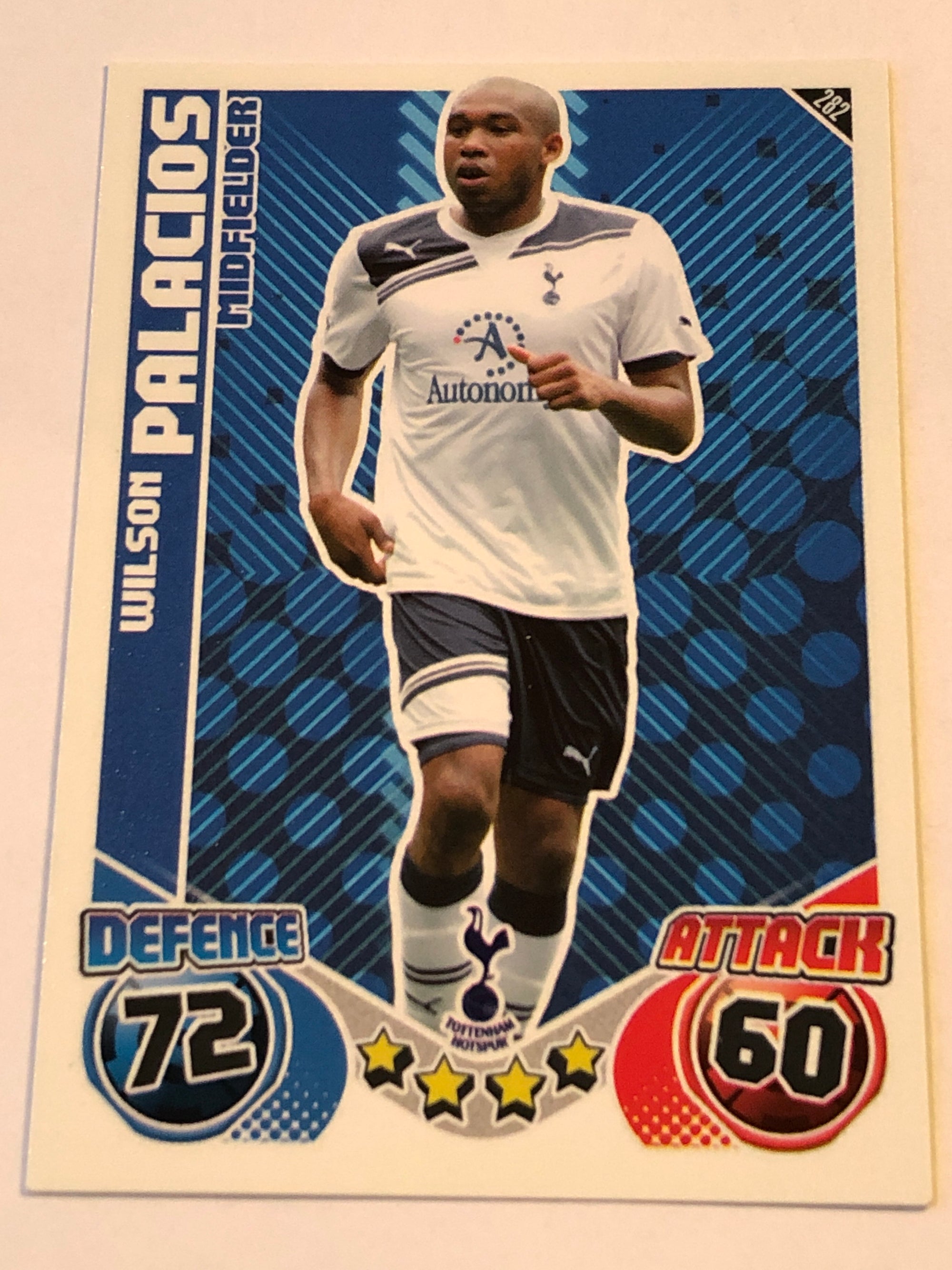 282. WILSON PALACIOS - TOTTENHAM