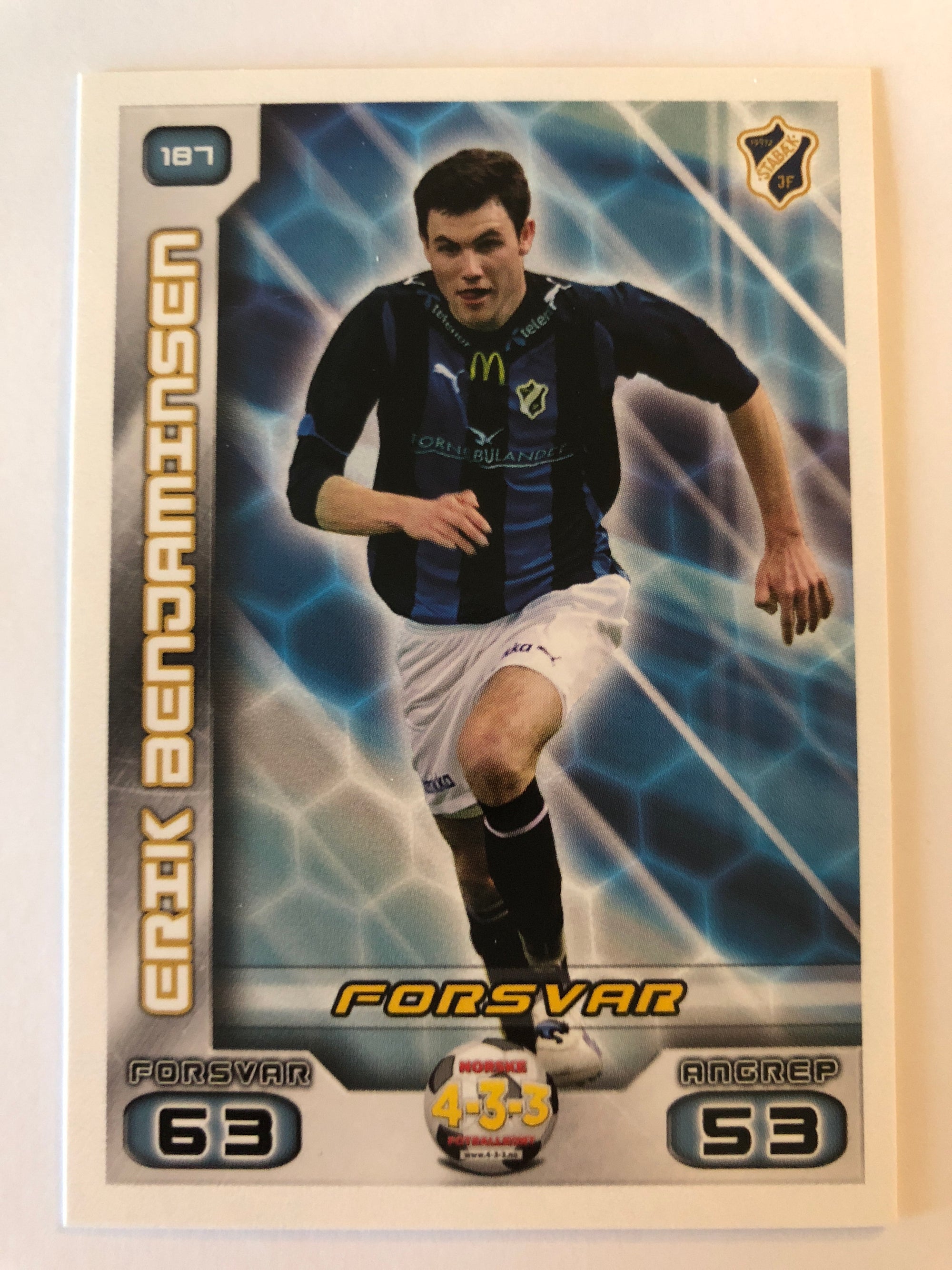 187. ERIK BENJAMINSEN - STABÆK IF