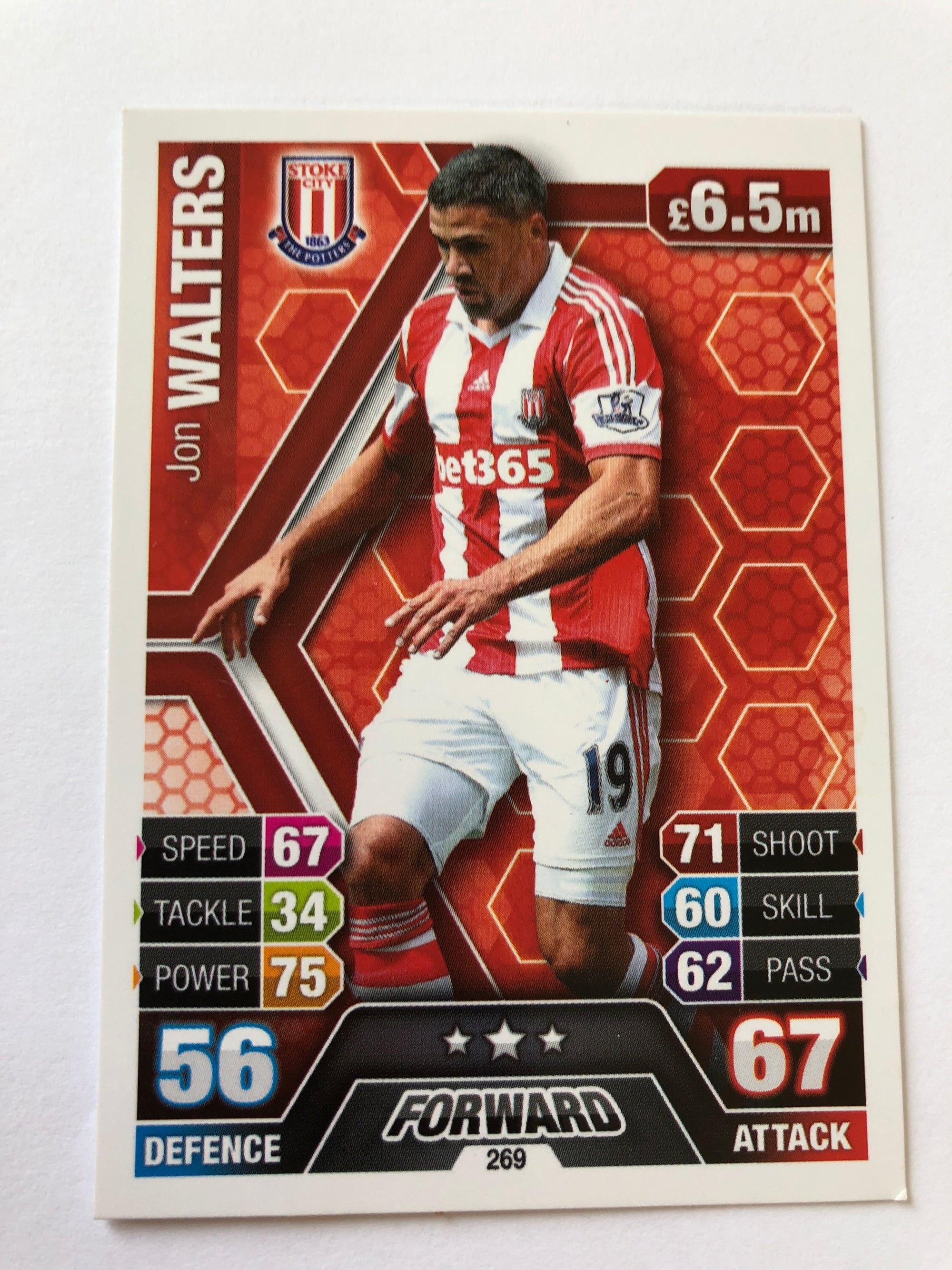 269. JON WALTERS - STOKE CITY