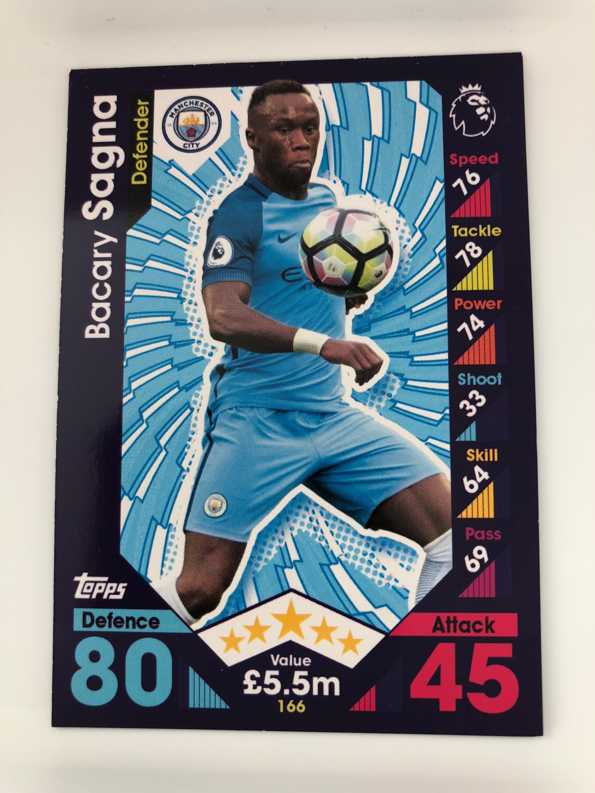 166. BACARY SAGNA - MANCHESTER CITY