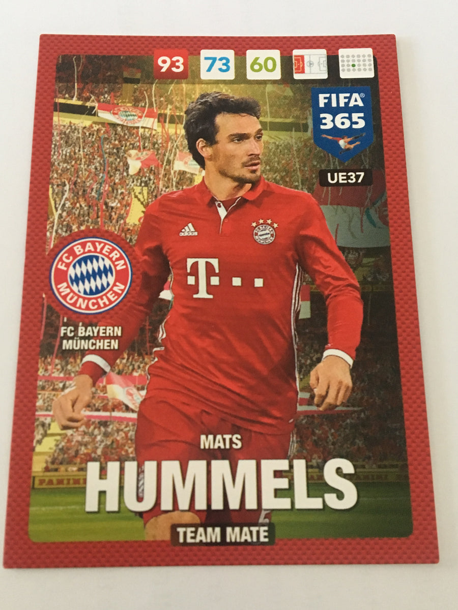 UE037 - MATS HUMMELS - FC BAYERN MÜNCHEN - TEAM MATE