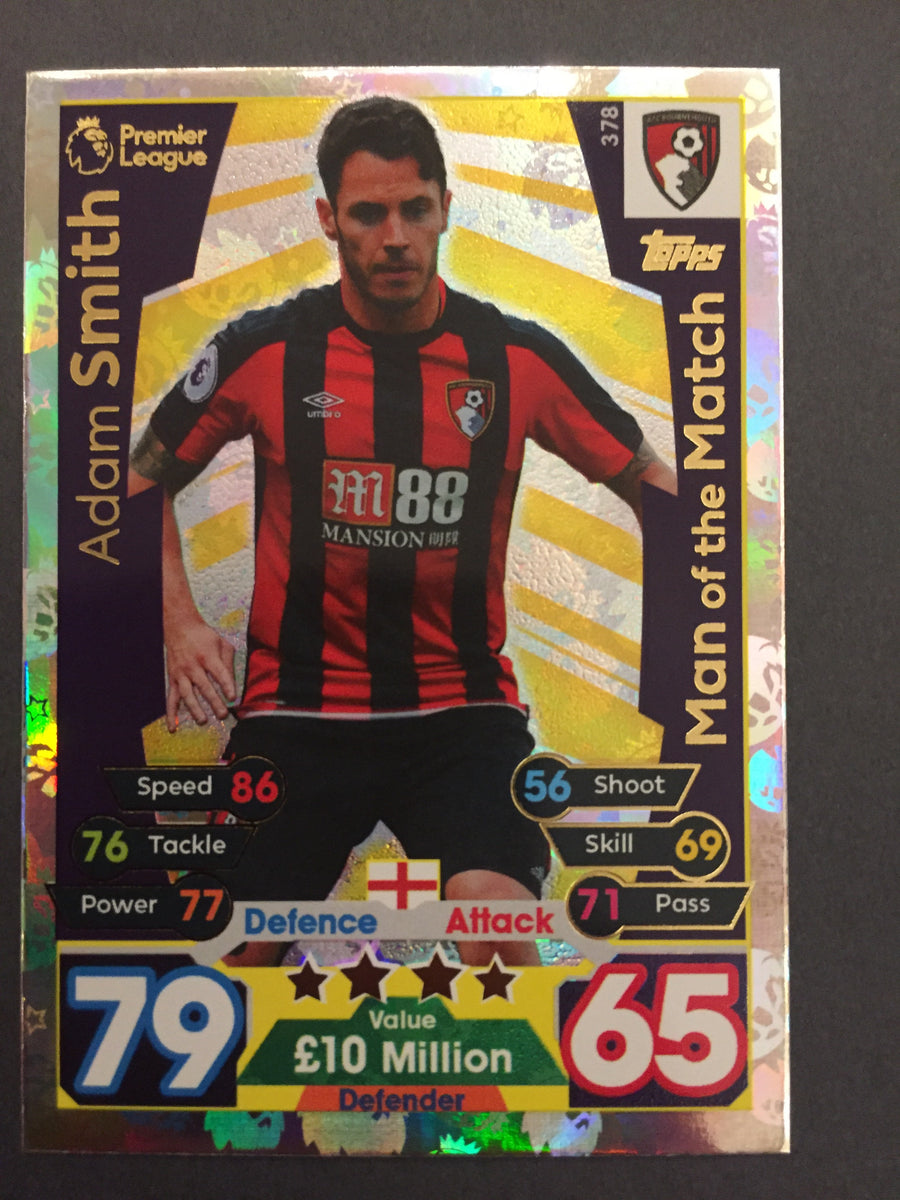 378. ADAM SMITH - AFC BOURNEMOUTH - MAN OF THE MATCH