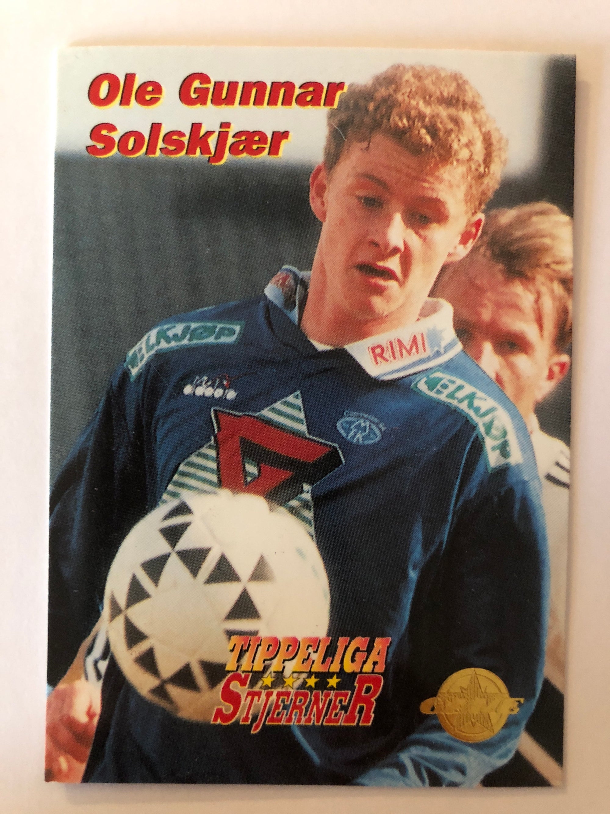 184. OLE GUNNAR SOLSKJÆR - MOLDE - TIPPELIGA STJERNER