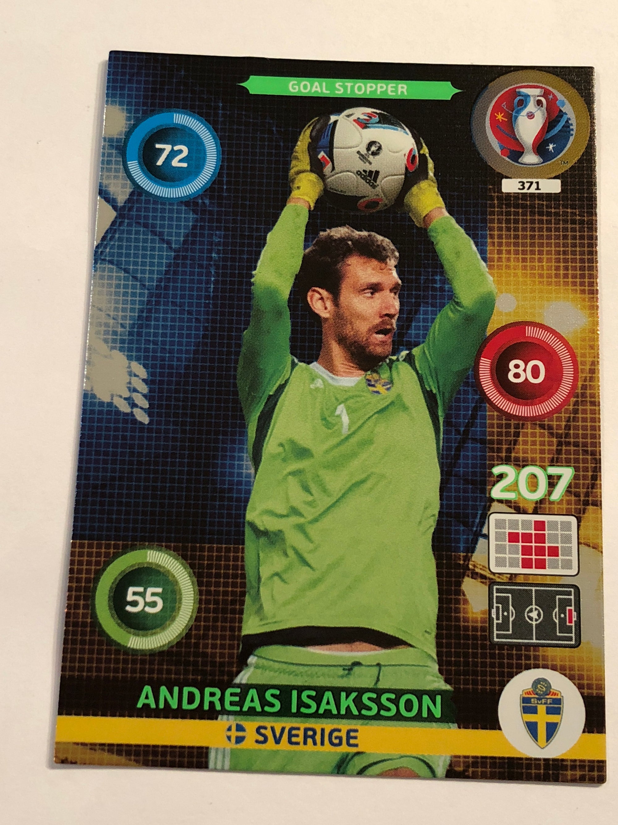 371. ANDREAS ISAKSSON - SVERIGE - GOAL STOPPER
