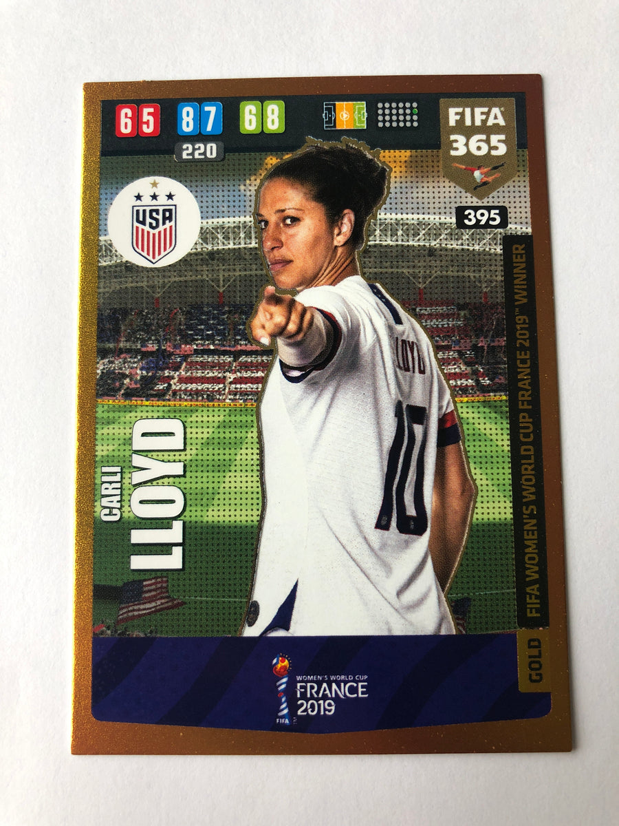 395. CARLI LLOYD - USA - GOLD FIFA WOMENS WORLD CUP FRANCE 2019 WINNER