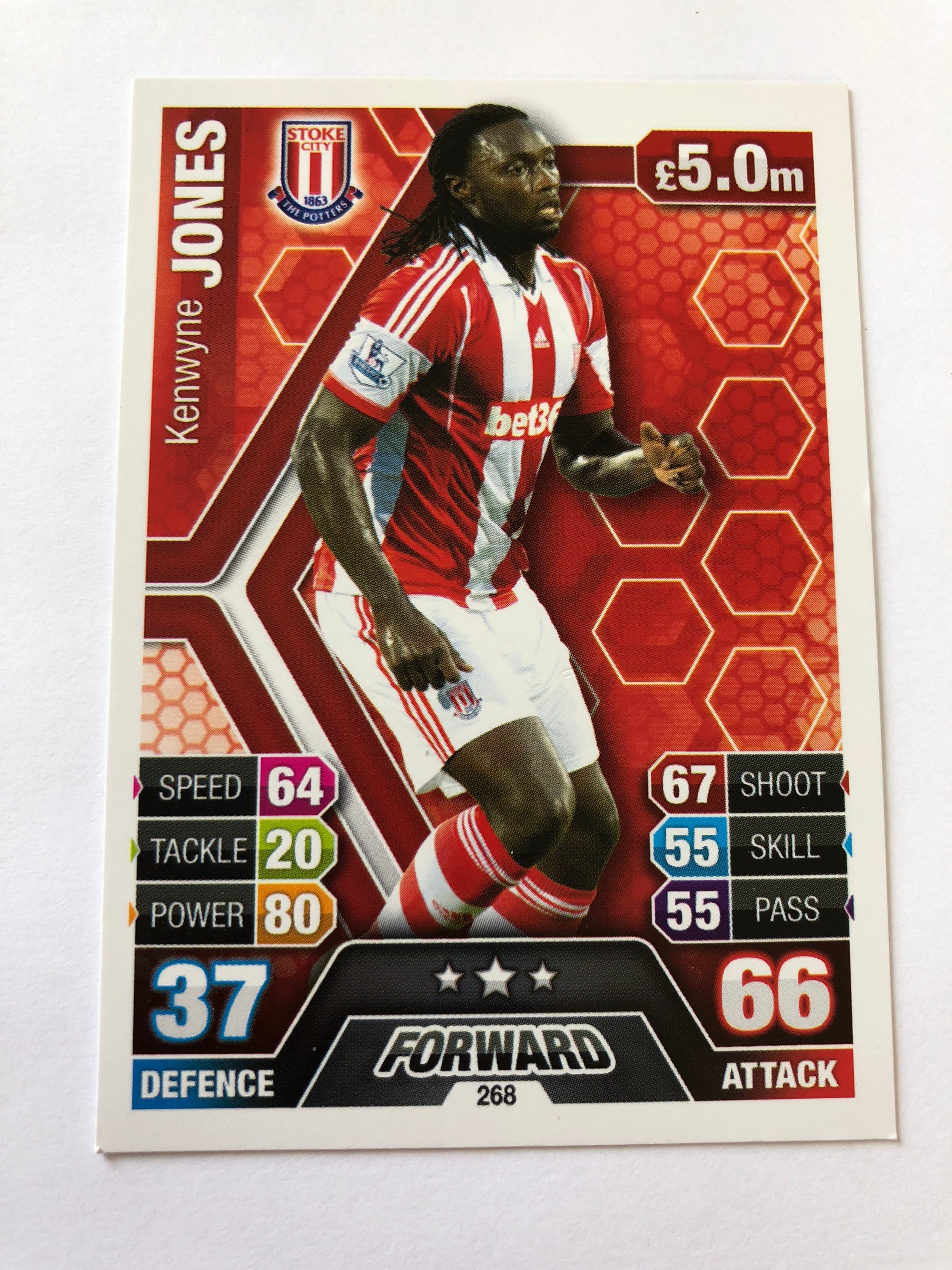 268. KENWYNE JONES - STOKE CITY