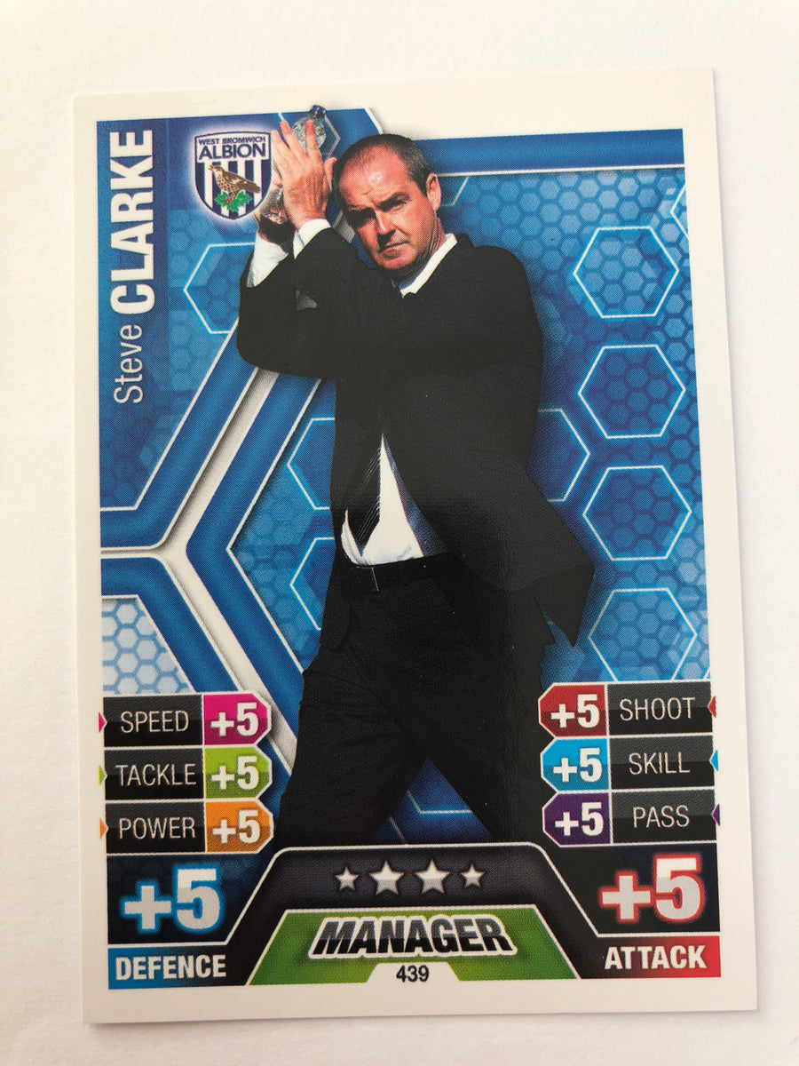 439. STEVE CLARKE - WEST BROMWICH ALBION - MANAGER