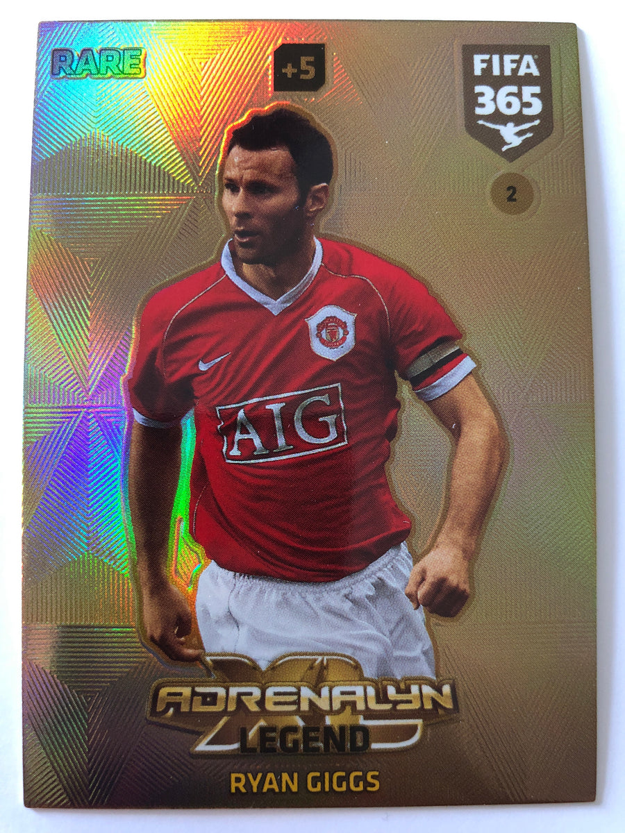 002. RYAN GIGGS - MANCHESTER UNITED - RARE - ADRENALYN LEGEND