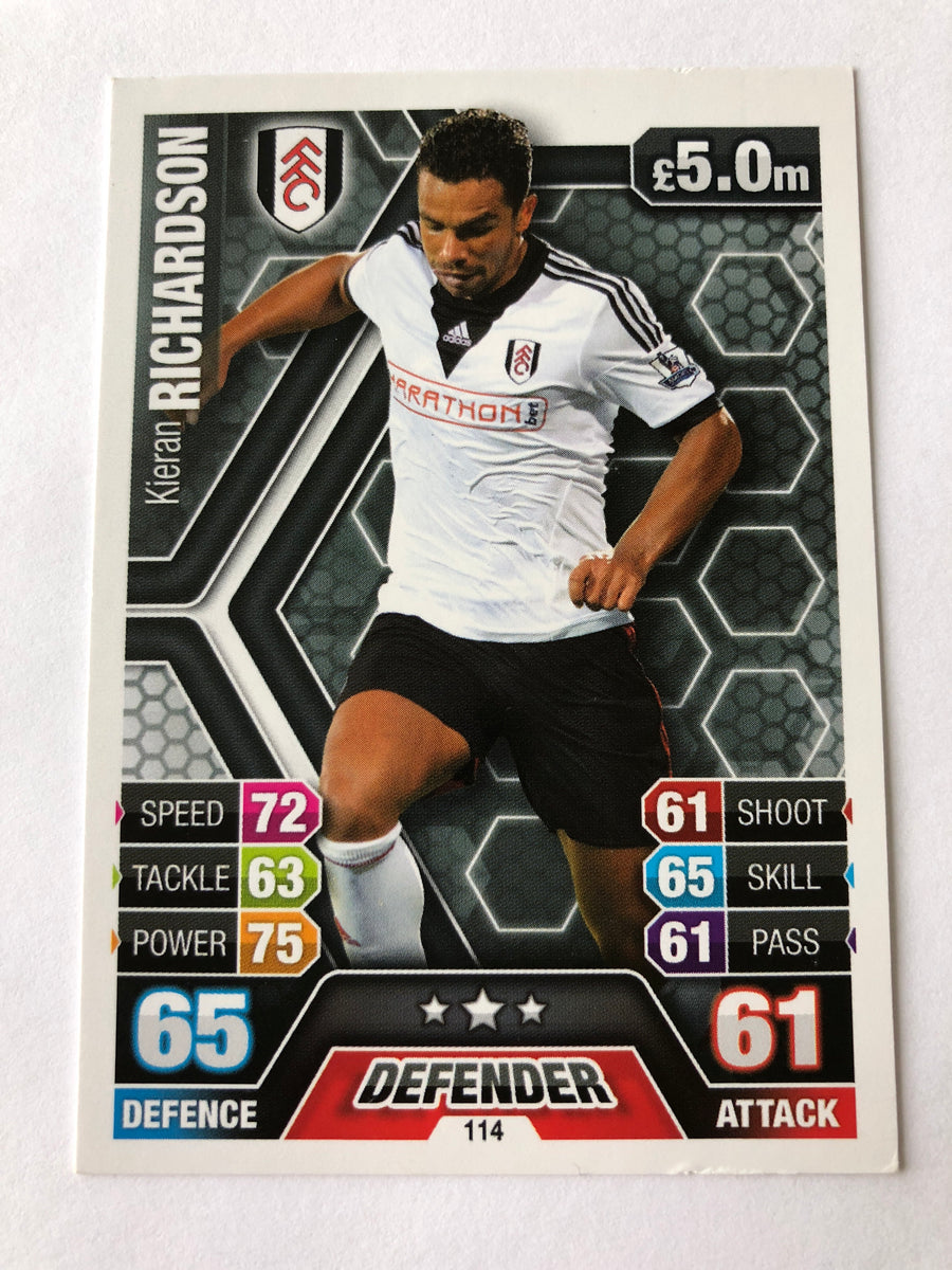 114. KIERAN RICHARDSON - FULHAM