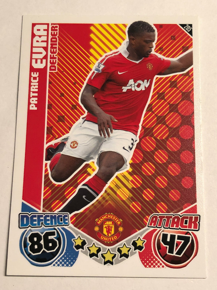 205. PATRICE EVRA - MANCHESTER UNITED