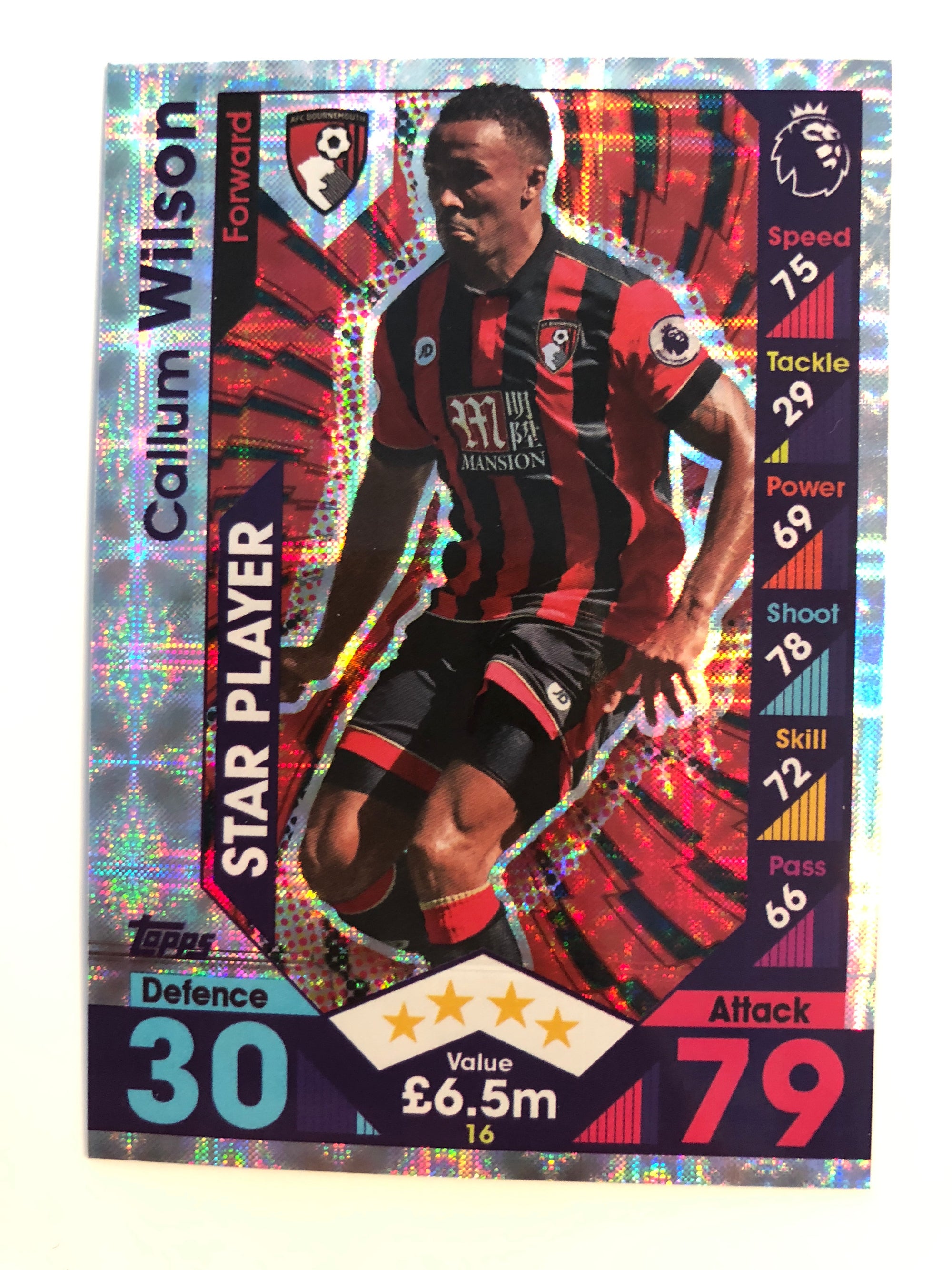 016. CALLUM WILSON - AFC BOURNEMOUTH - STAR PLAYER