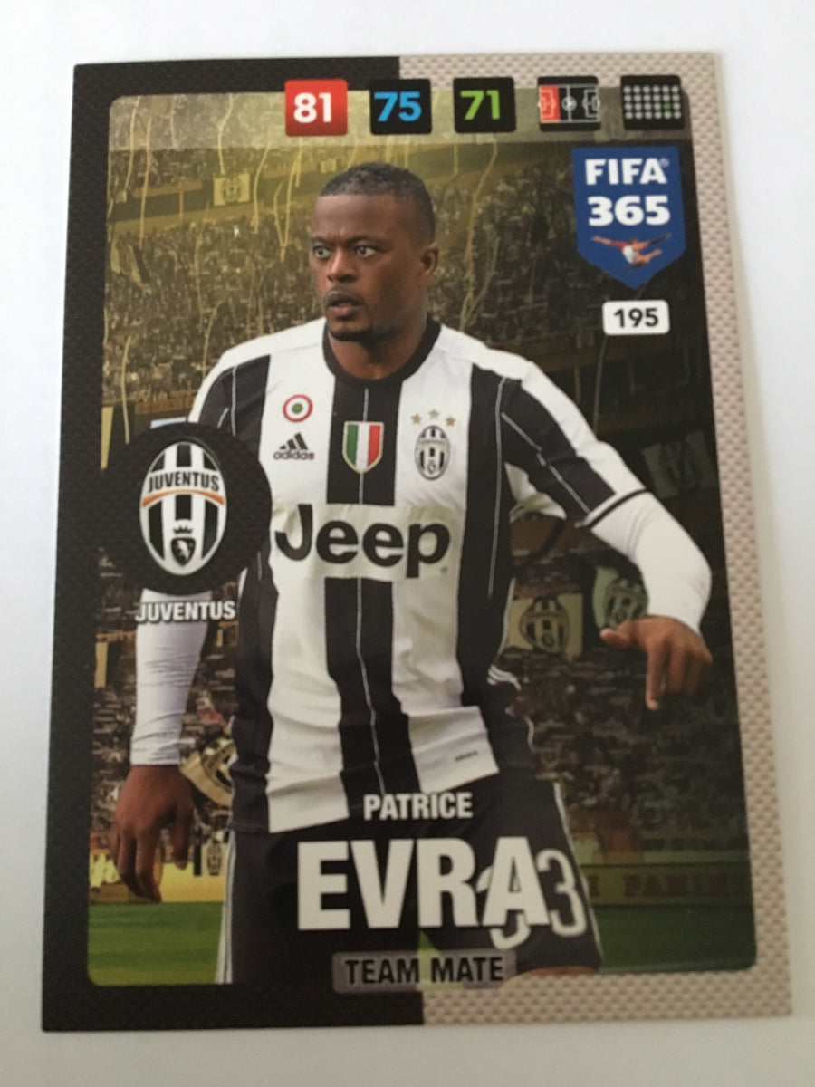 195. PATRICE EVRA - JUVENTUS - TEAM MATE