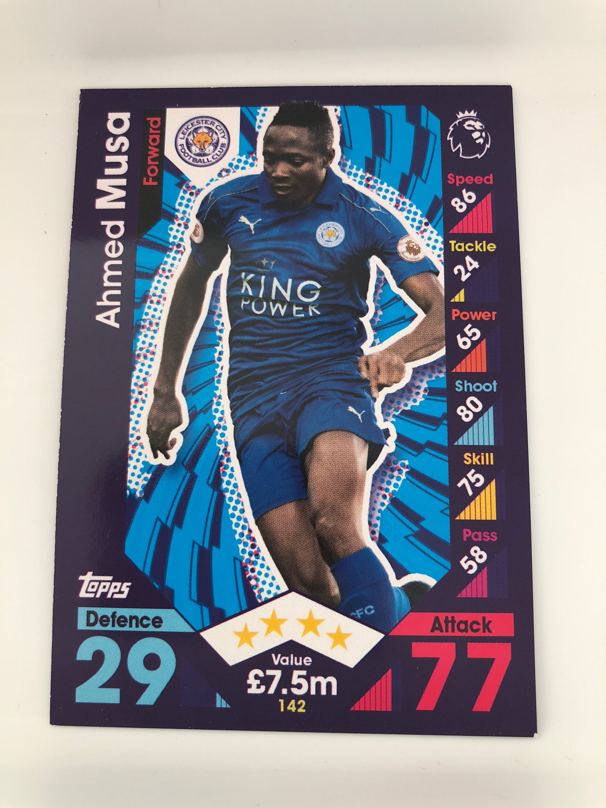 142. AHMED MUSA - LEICESTER CITY