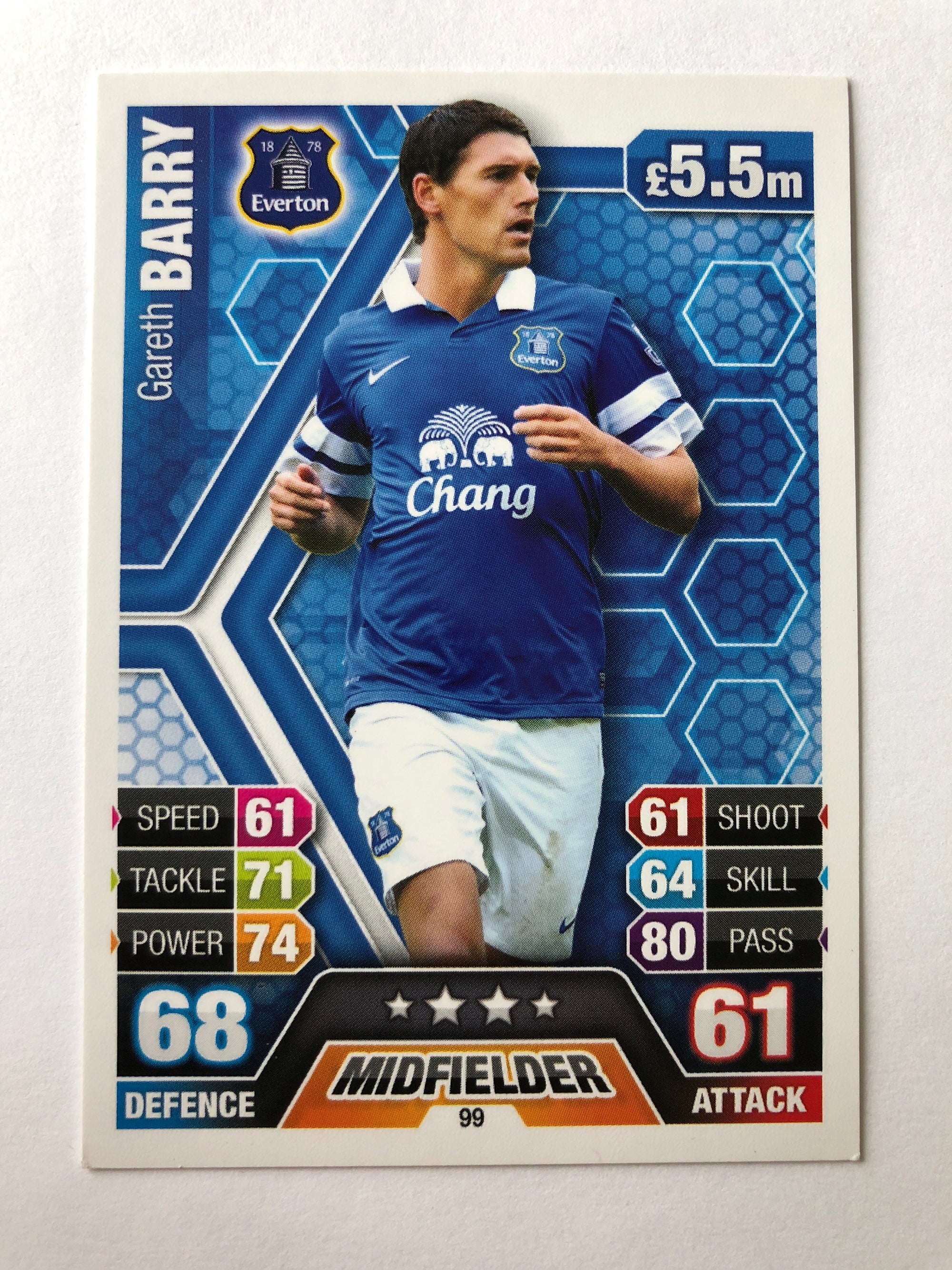 099. GARETH BARRY - EVERTON
