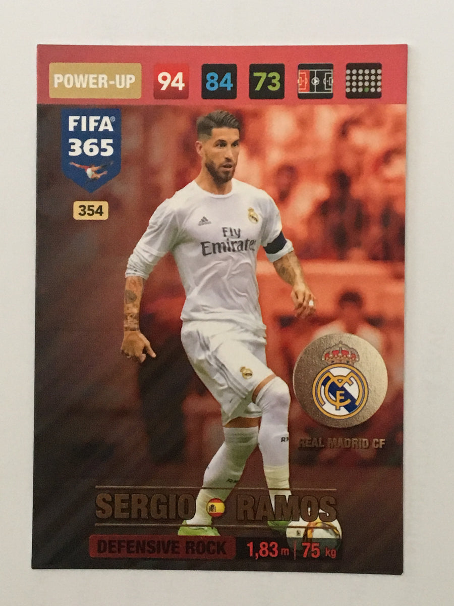 354. SERGIO RAMOS - REAL MADRID CF - POWER-UP - DEFENSIVE ROCK