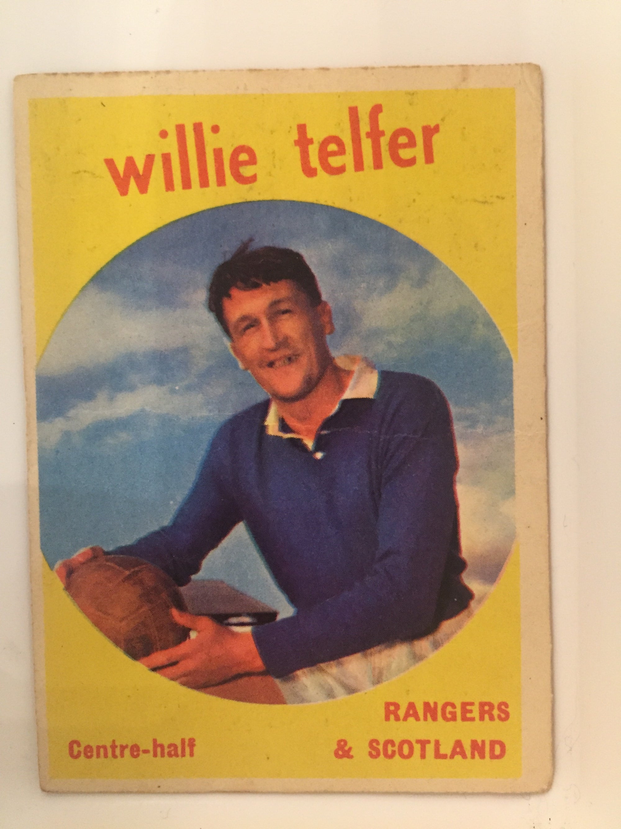 019. WILLIE TELFER - RANGERS