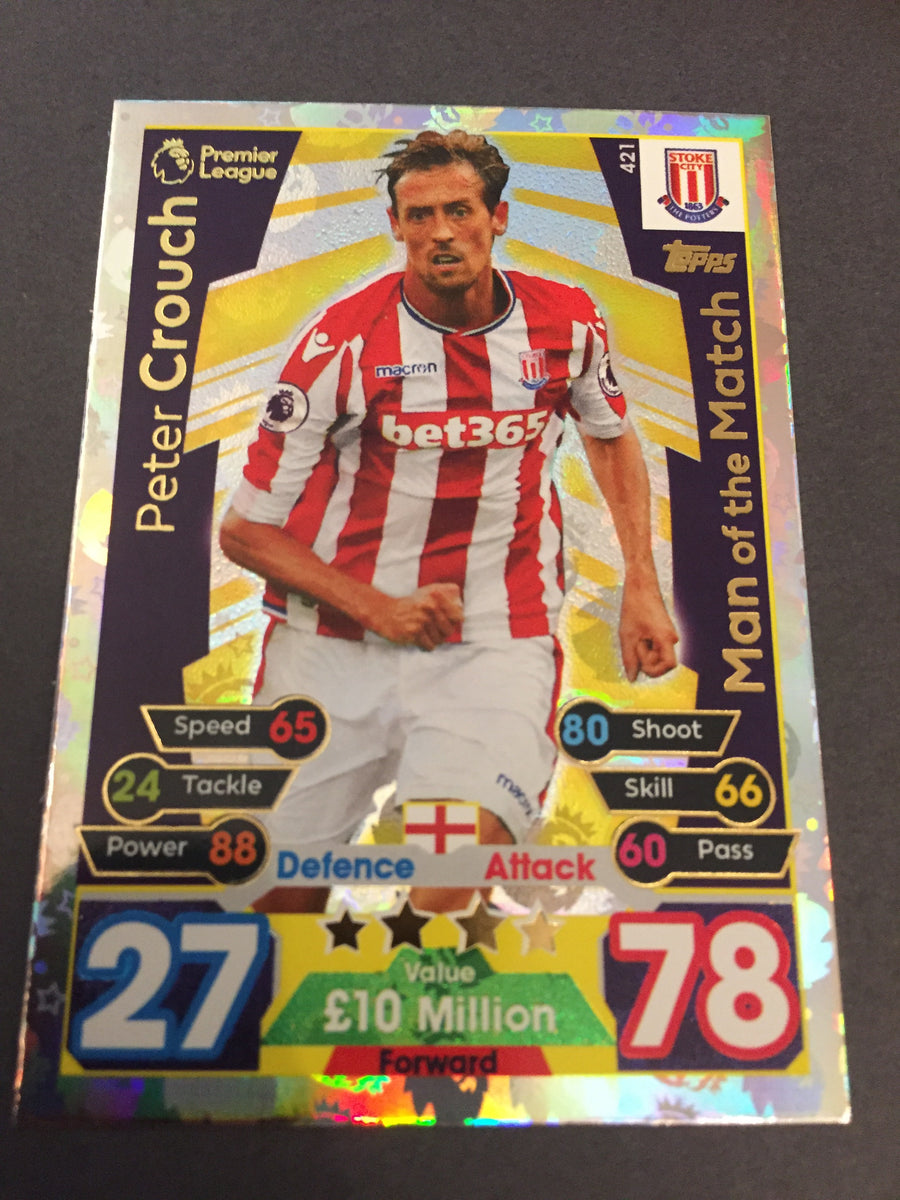 421. PETER CROUCH - STOKE CITY - MAN OF THE MATCH