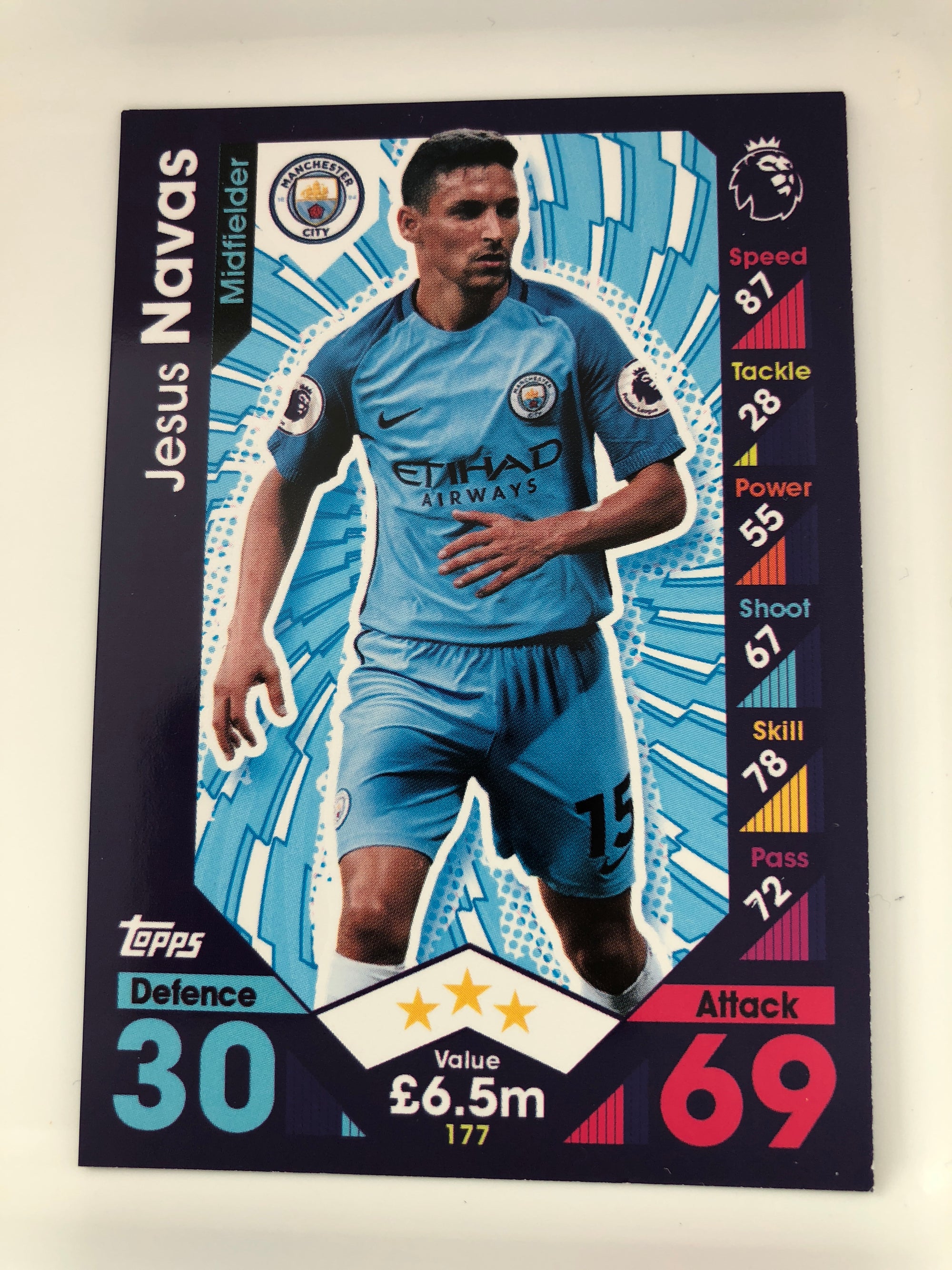 177. JESUS NAVAS - MANCHESTER CITY