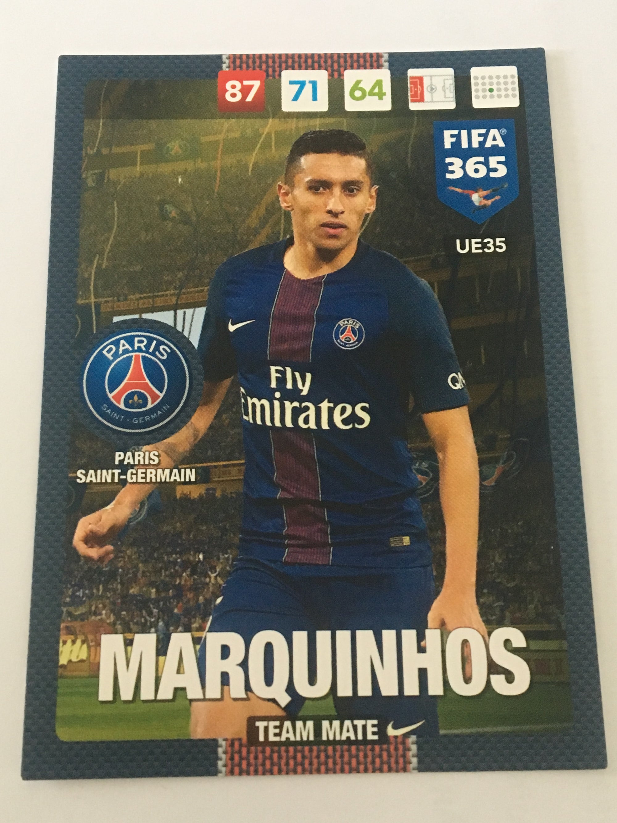 UE035 - MARQUINHOS - PARIS SAINT-GERMAIN - TEAM MATE
