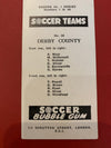 DERBY COUNTY FOTBALLKORT FRA 1956