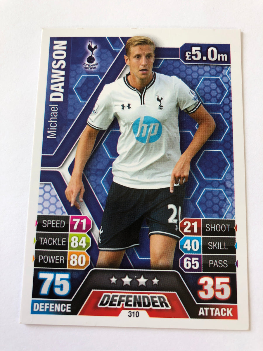 310. MICHAEL DAWSON - TOTTENHAM HOTSPUR