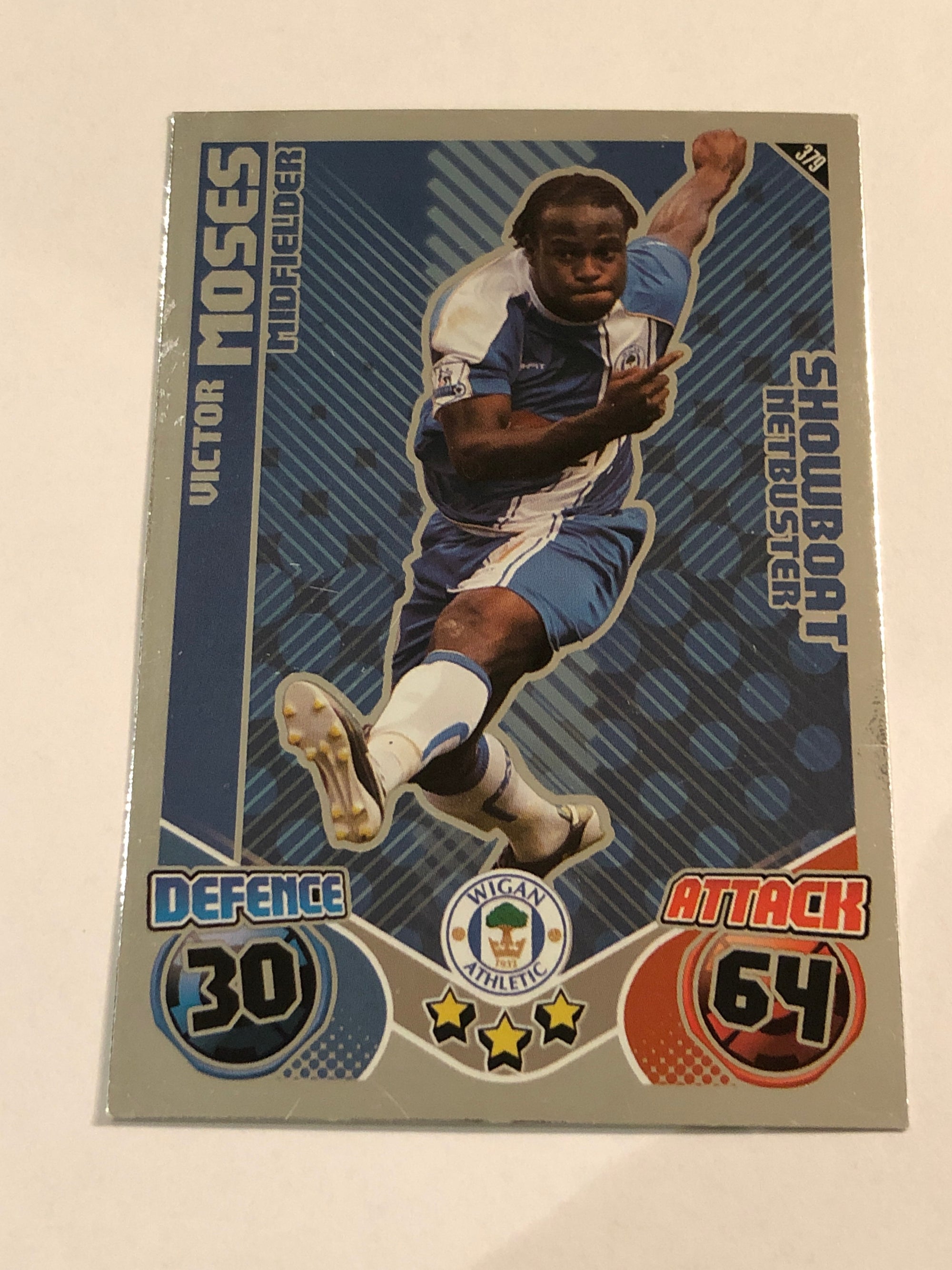 379. VICTOR MOSES - WIGAN - SHOWBOAT