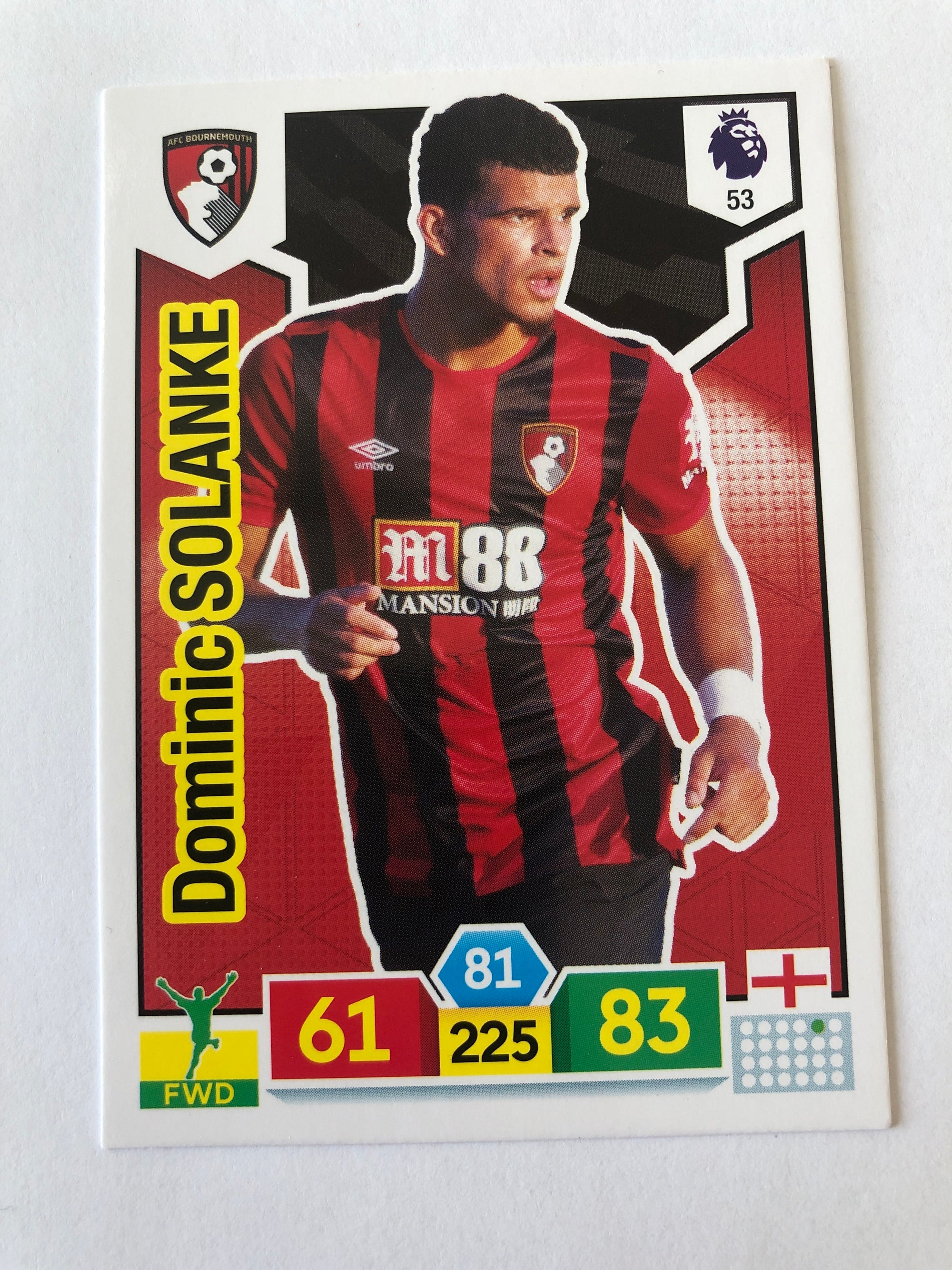 053. DOMINIC SOLANKE - BOURNEMOUTH
