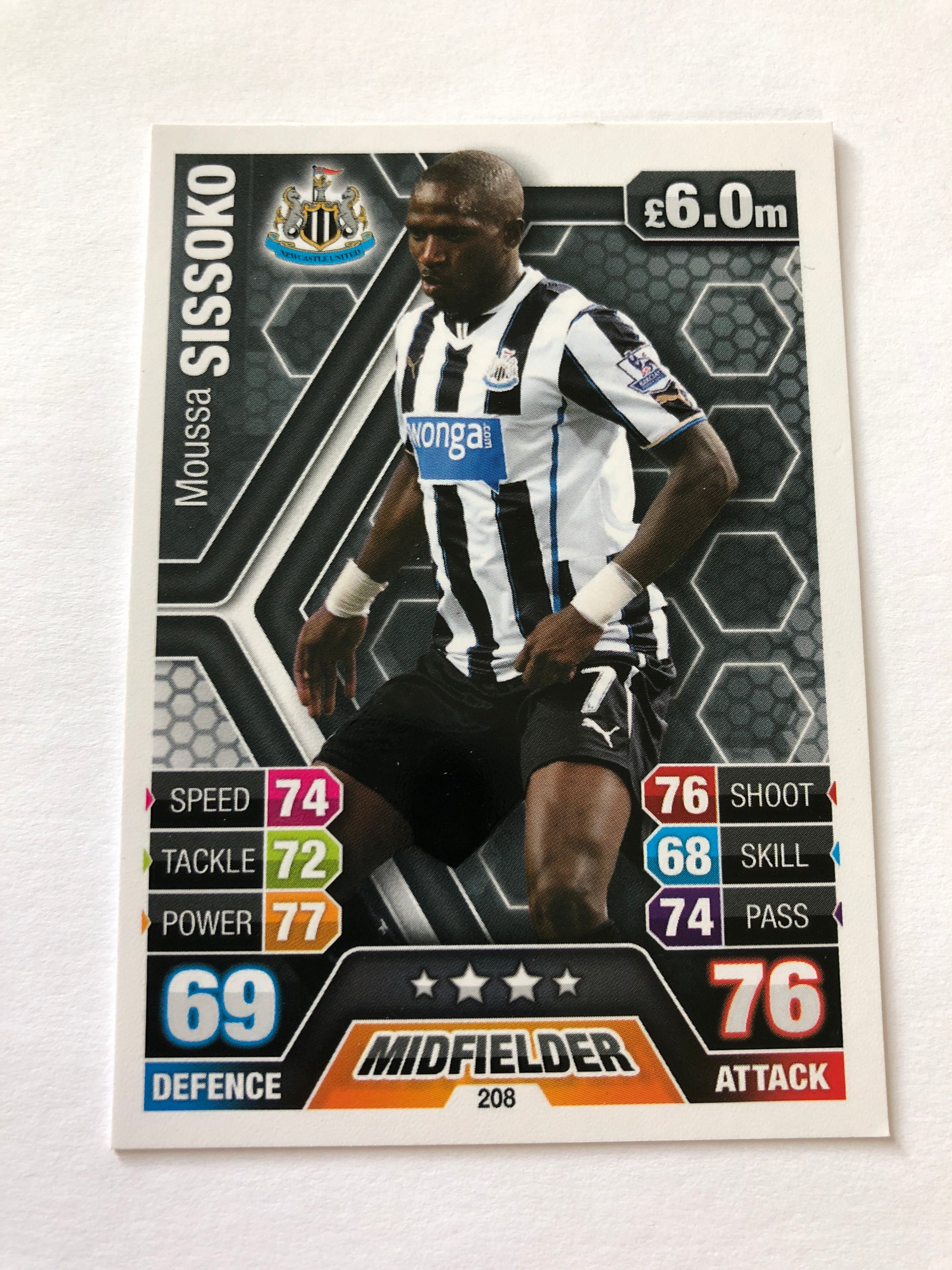 208. MOUSSA SISSOKO - NEWCASTLE UNITED