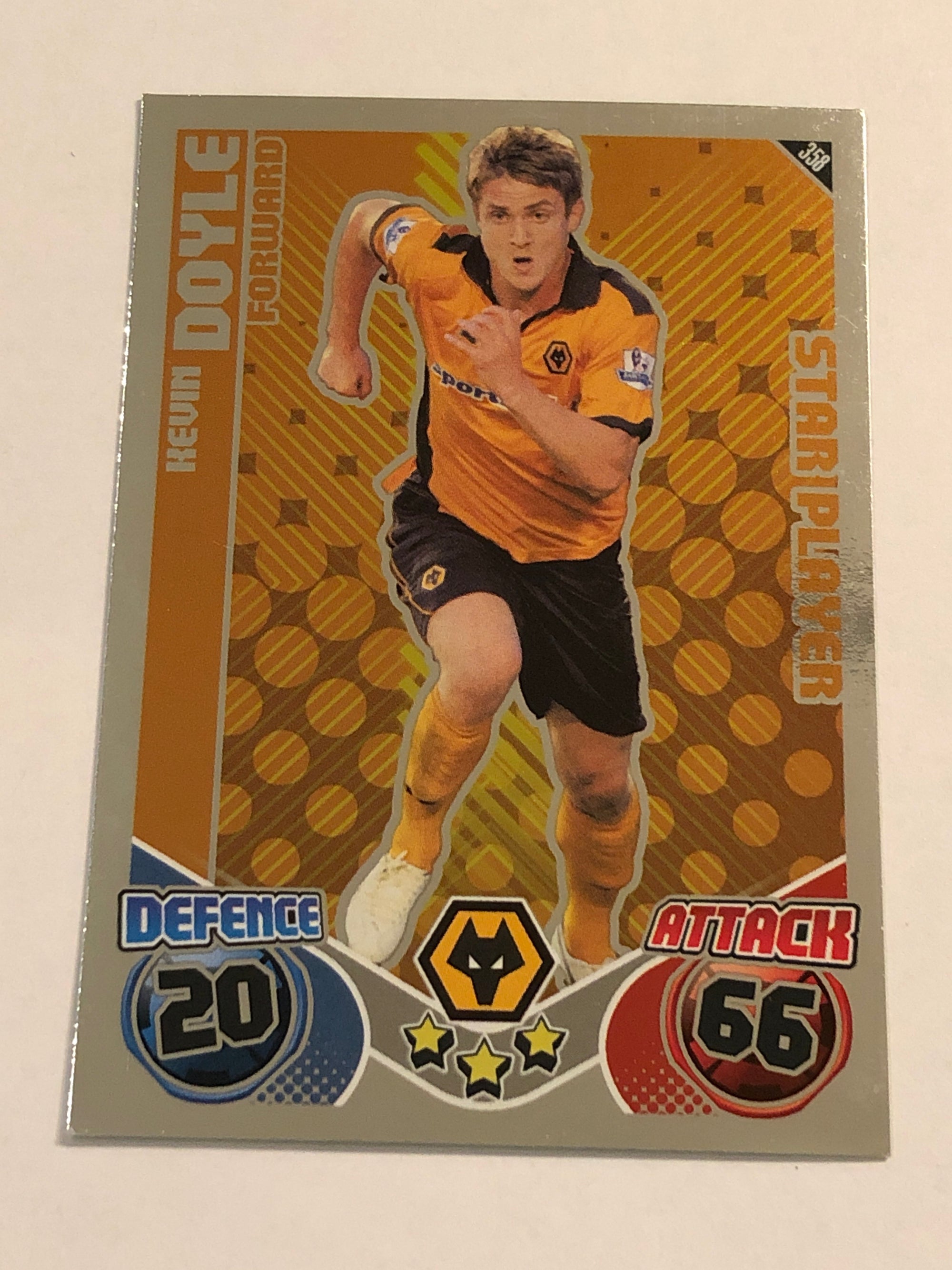 358. KEVIN DOYLE - WOLVERHAMPTON WANDERERS - STAR PLAYER
