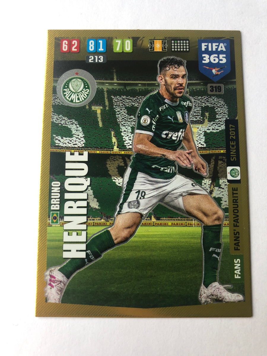 319. BRUNO HENRIQUE - PALMEIRAS - FANS CLUB BADGE