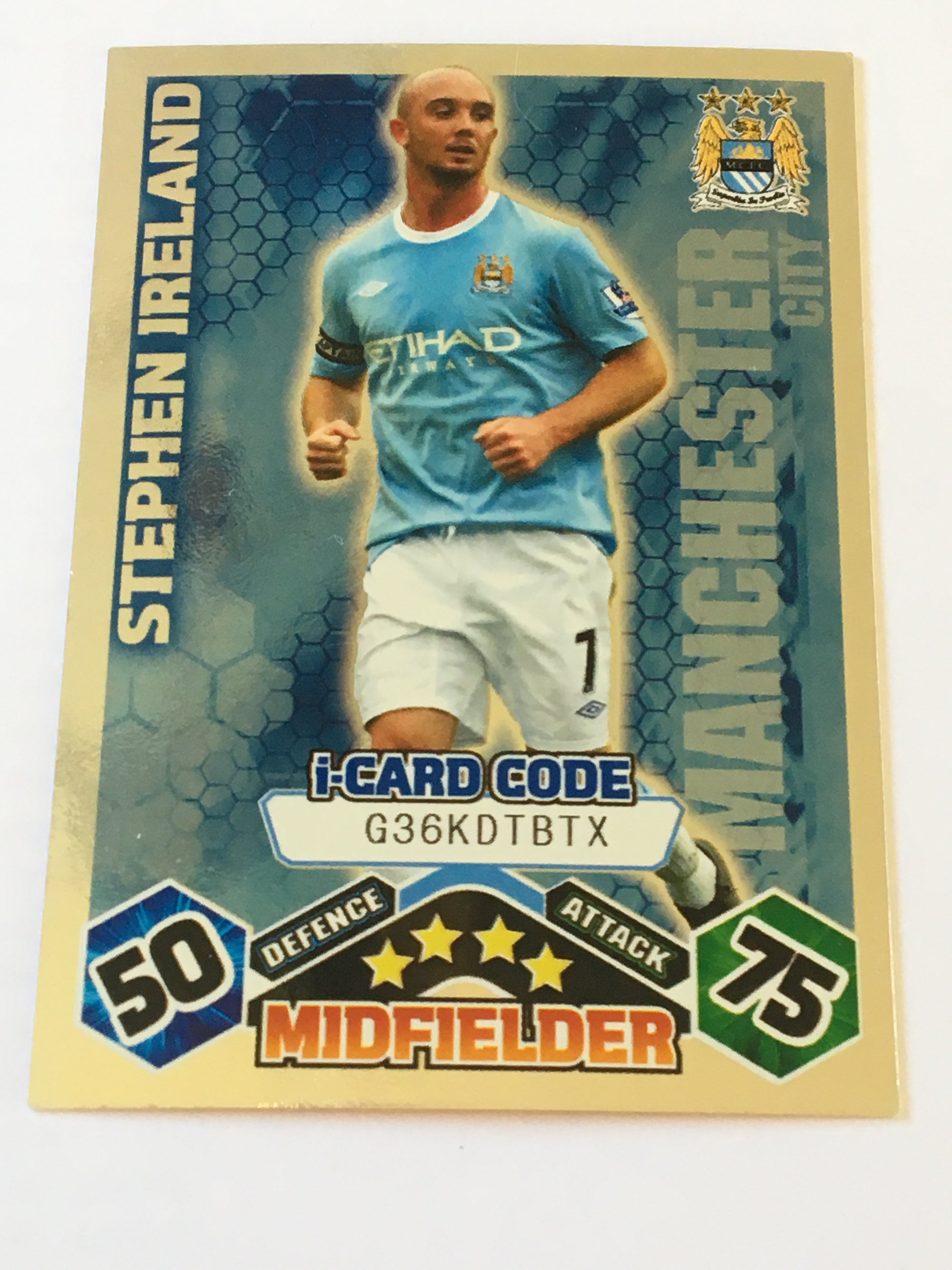 215. STEPHEN IRLAND - MANCHESTER CITY