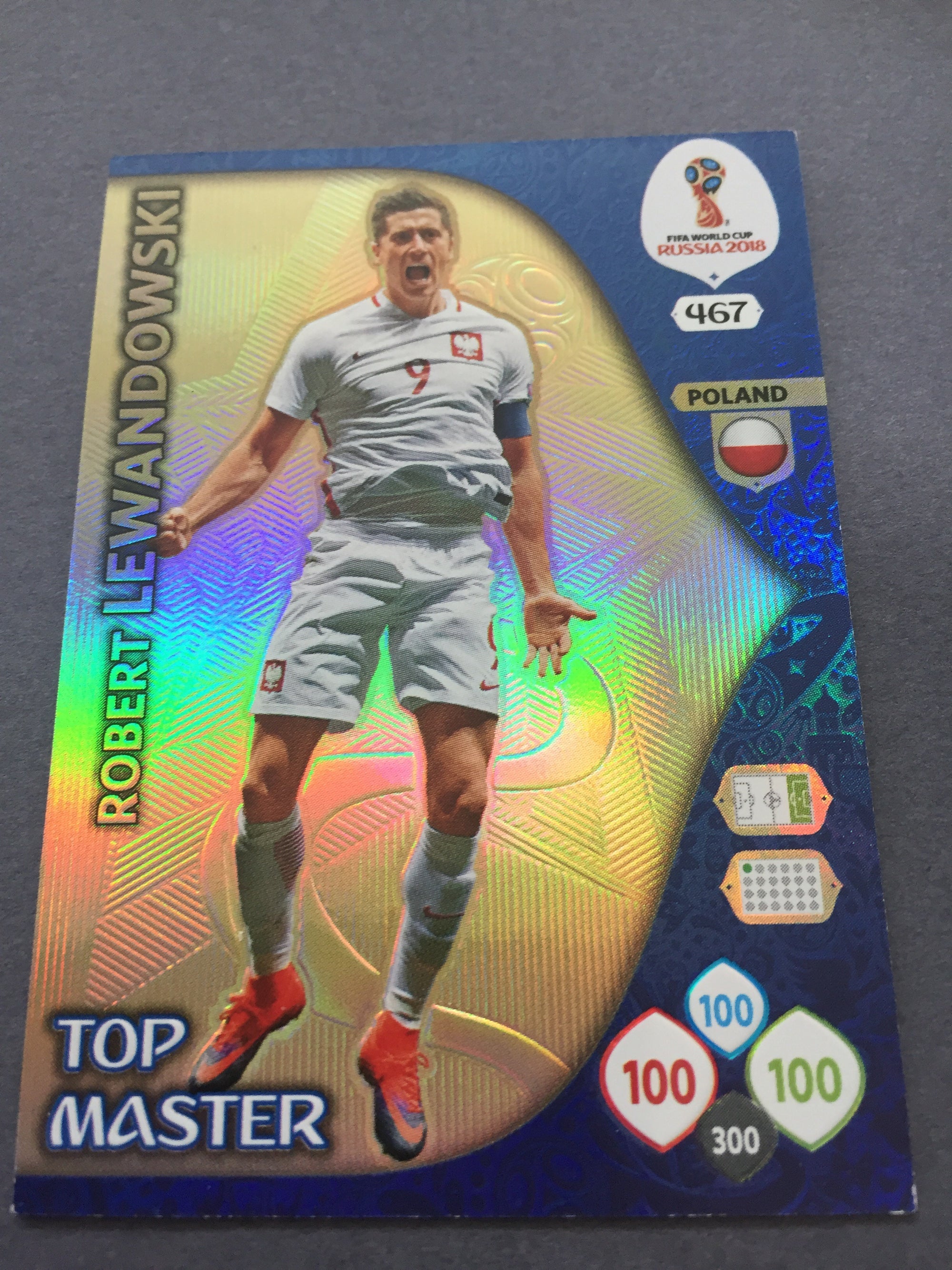 467. ROBERT LEWANDOWSKI - POLAND - TOP MASTER