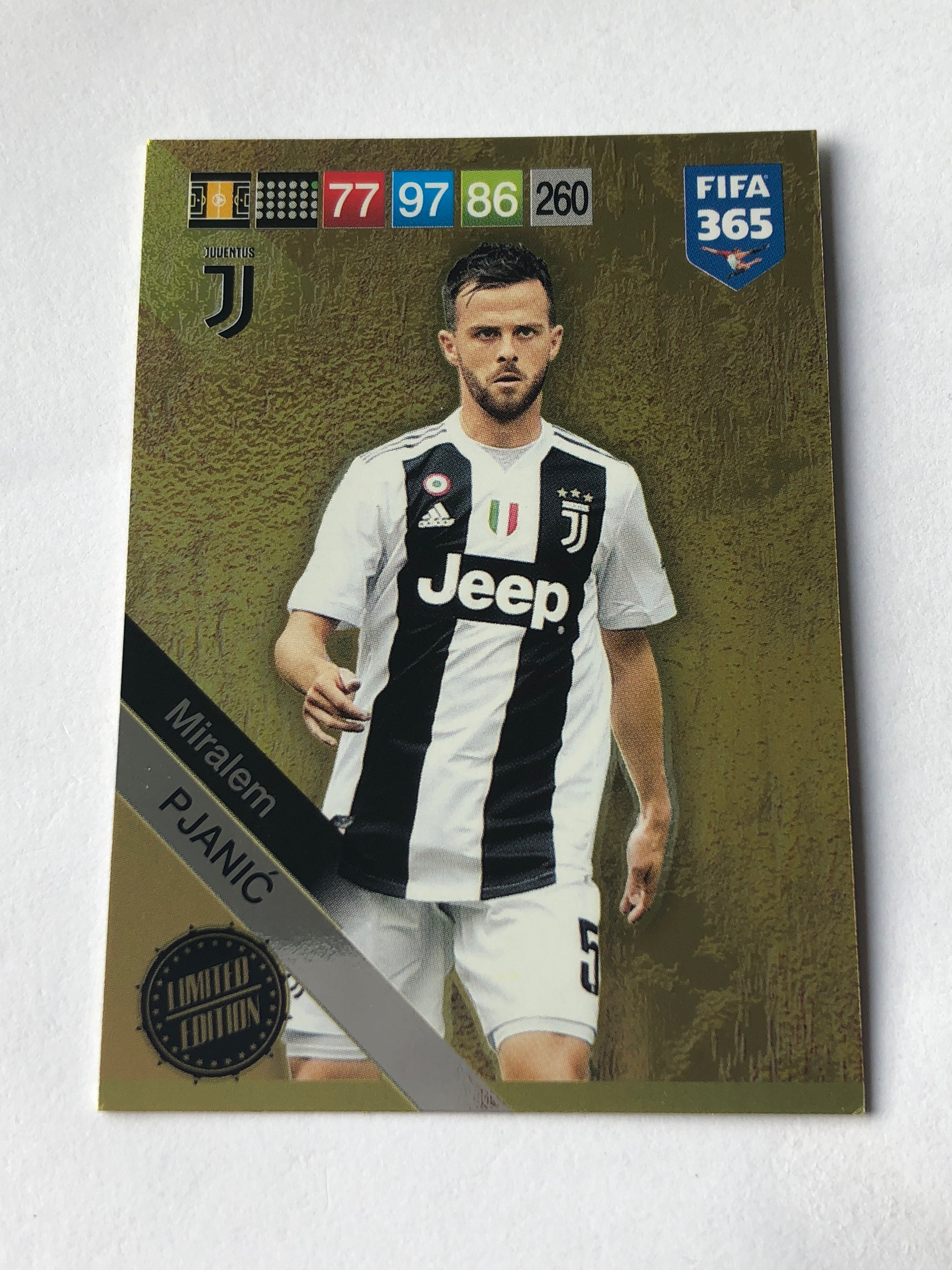 MIRALEM PJANIC - JUVENTUS - LIMITED EDITION
