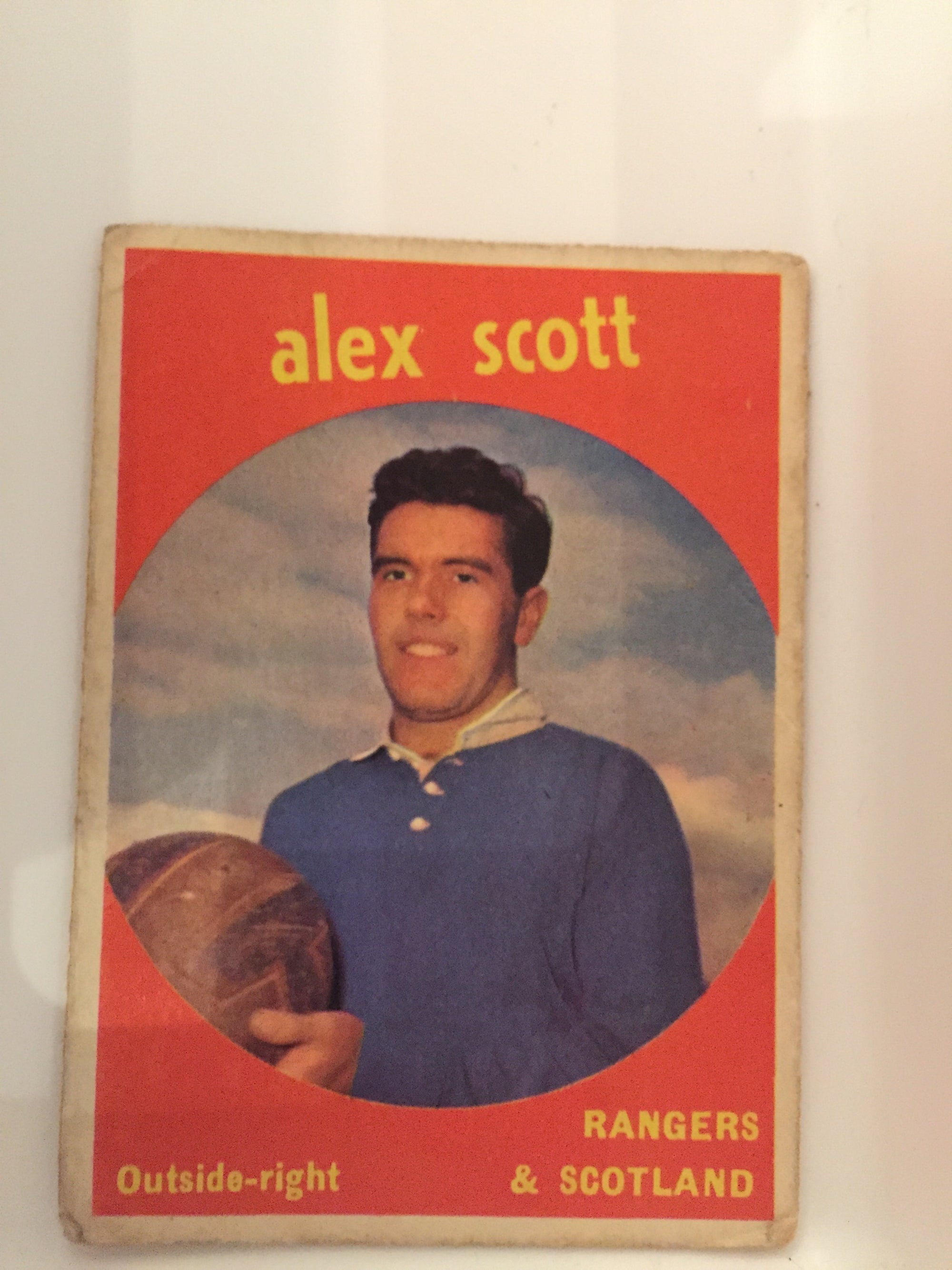 038. ALEX SCOTT - RANGERS