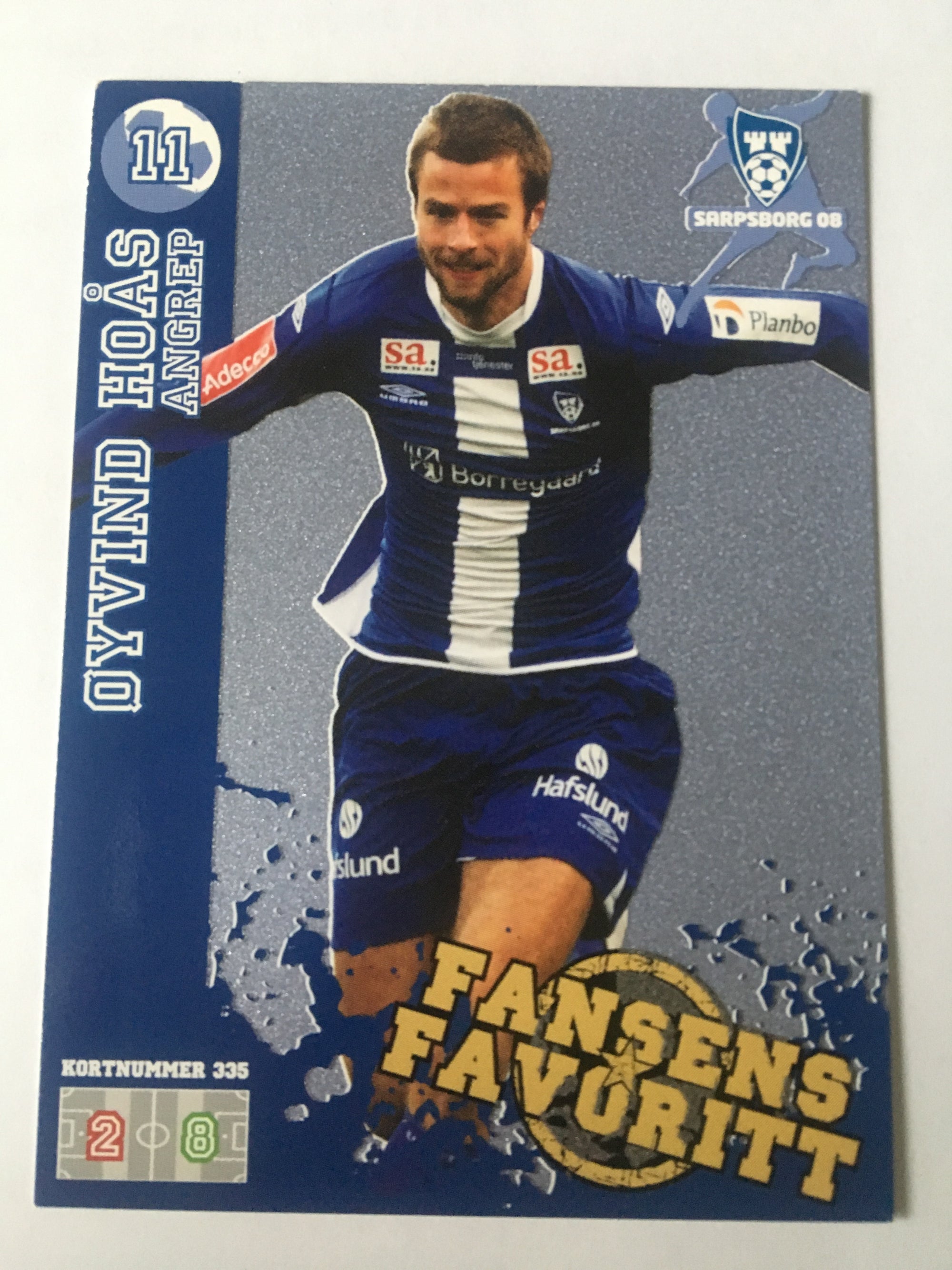 SARPSBORG 08 - FANSENS FAVORITT - ØYVIND HOÅS