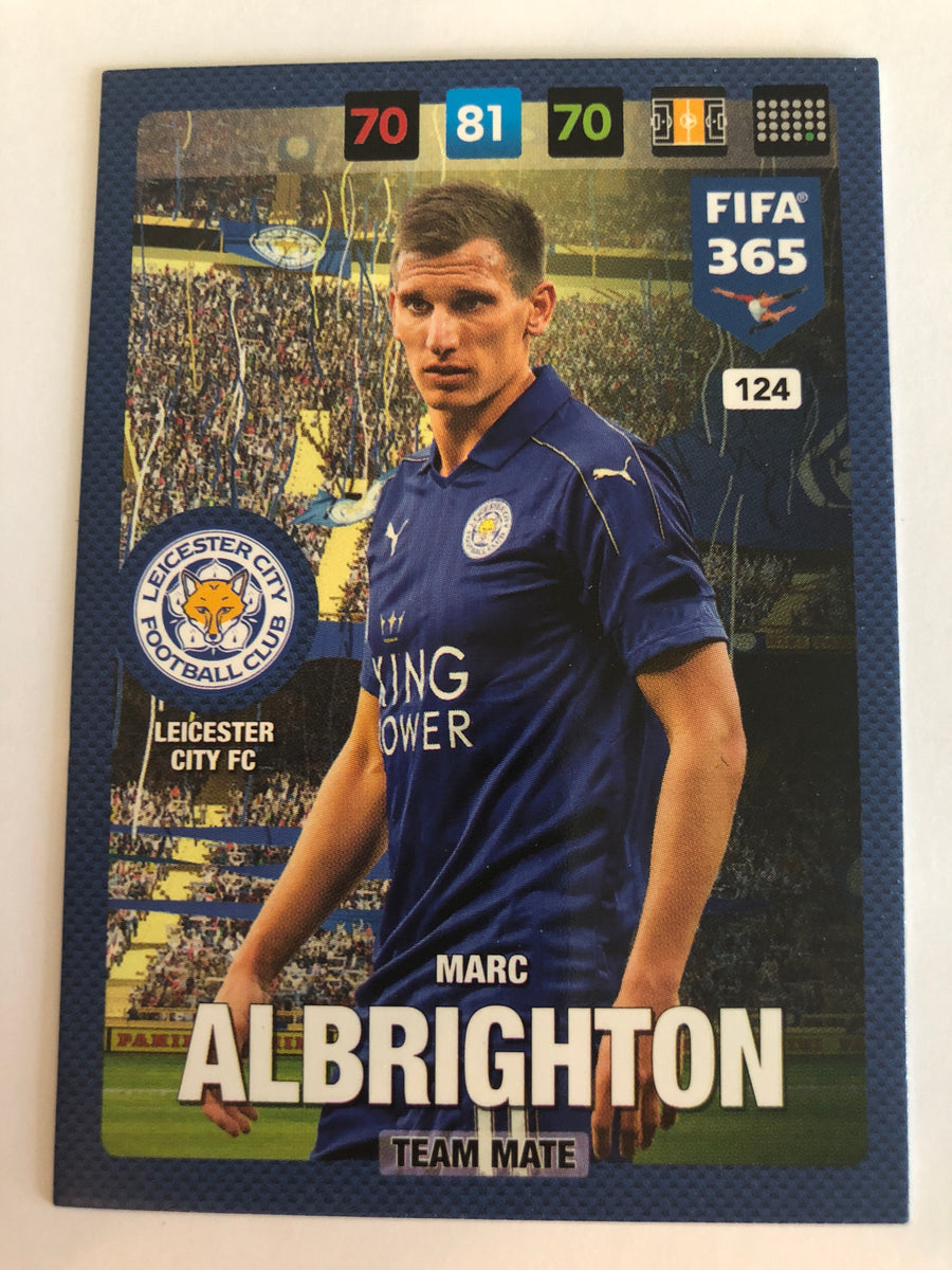 124. MARC ALBRIGHTON - LEICESTER CITY FC - TEAM MATE