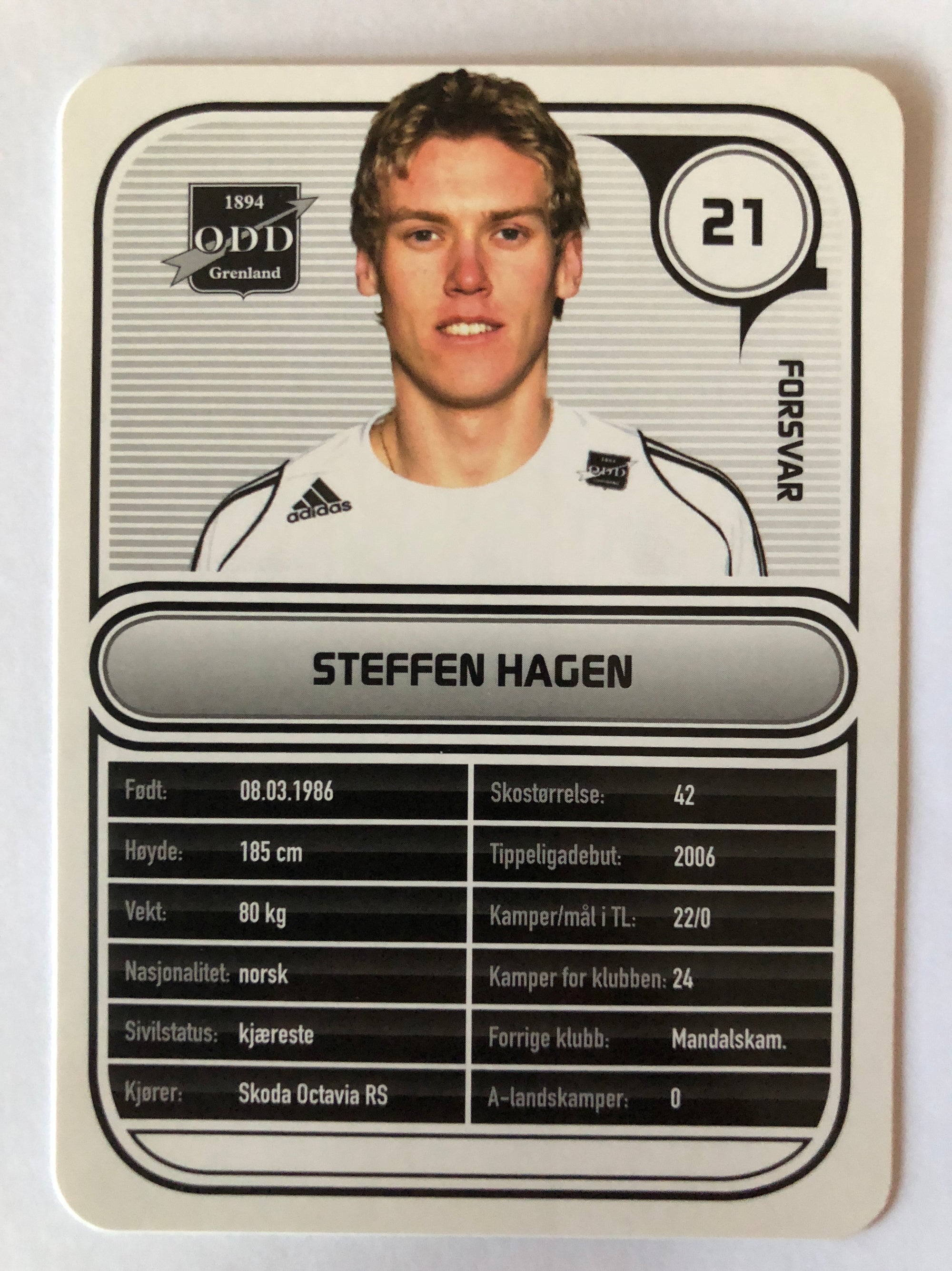 ODD 021. STEFFEN HAGEN