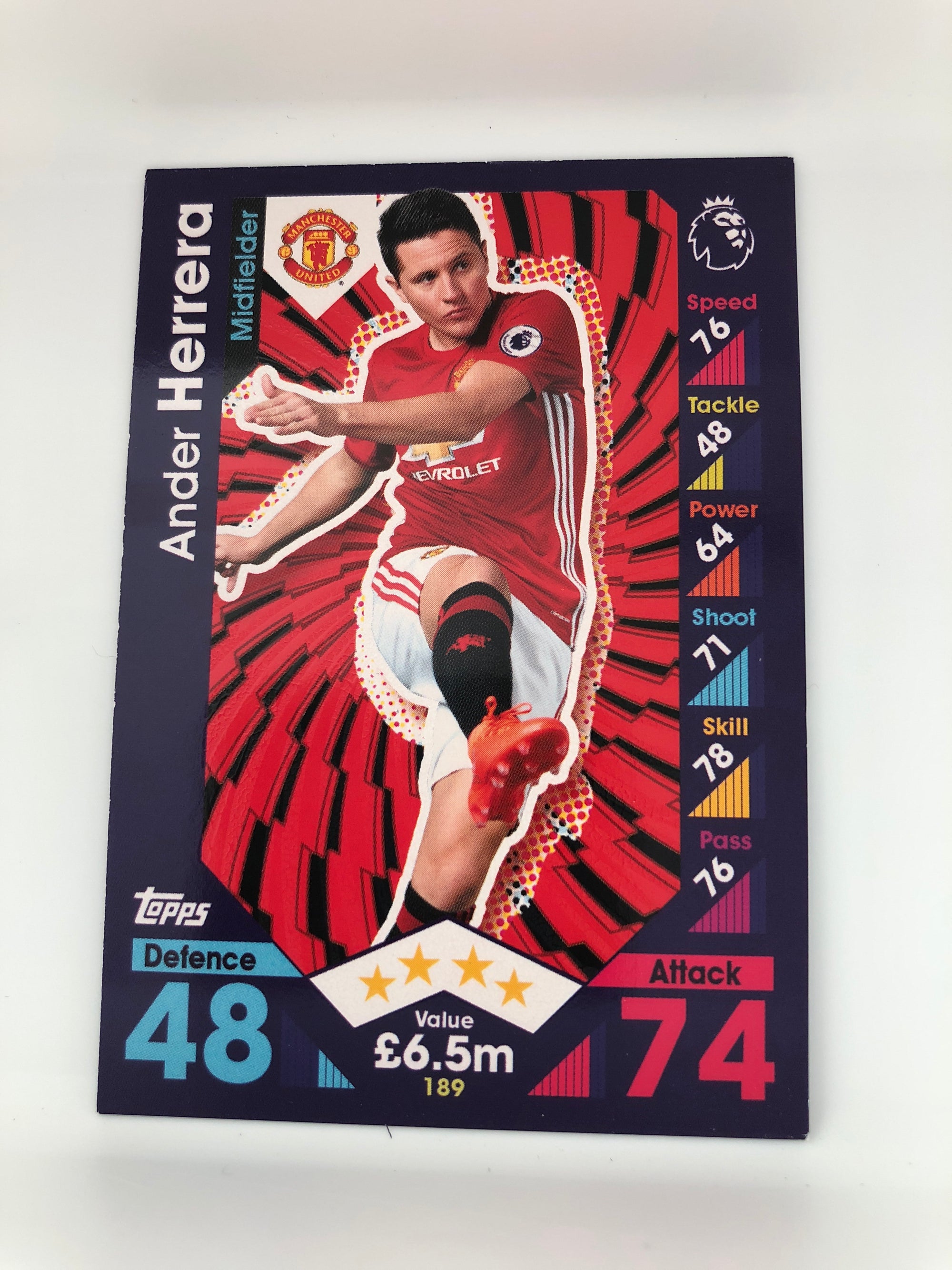 189. ANDER HERRERA- MANCHESTER UNITED