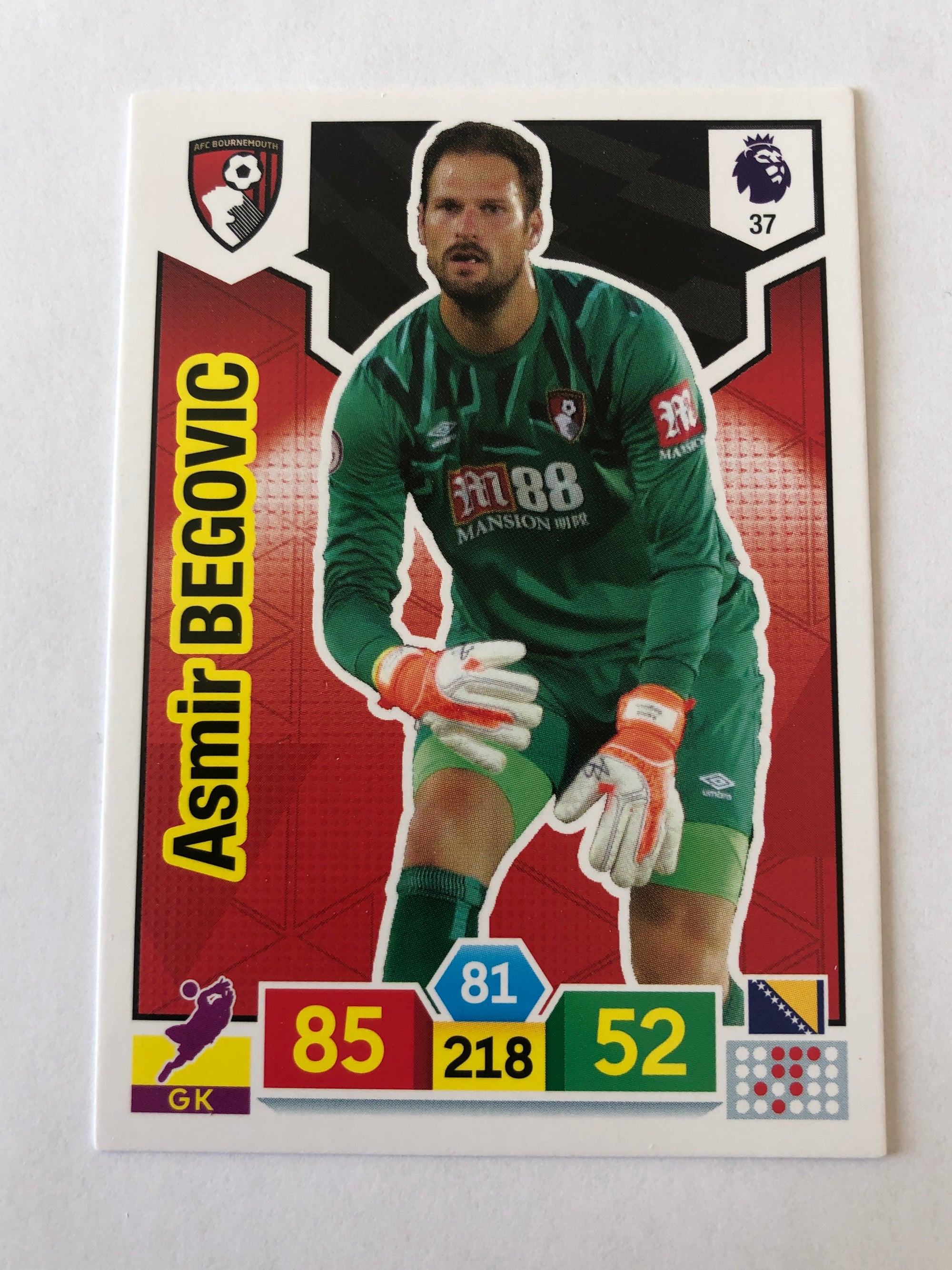 037. ASMIR BEGOVIC - BOURNEMOUTH